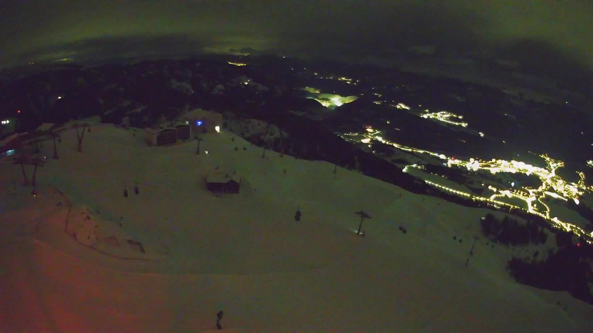 Kronplatz peak Ski resort | view to Bruneck