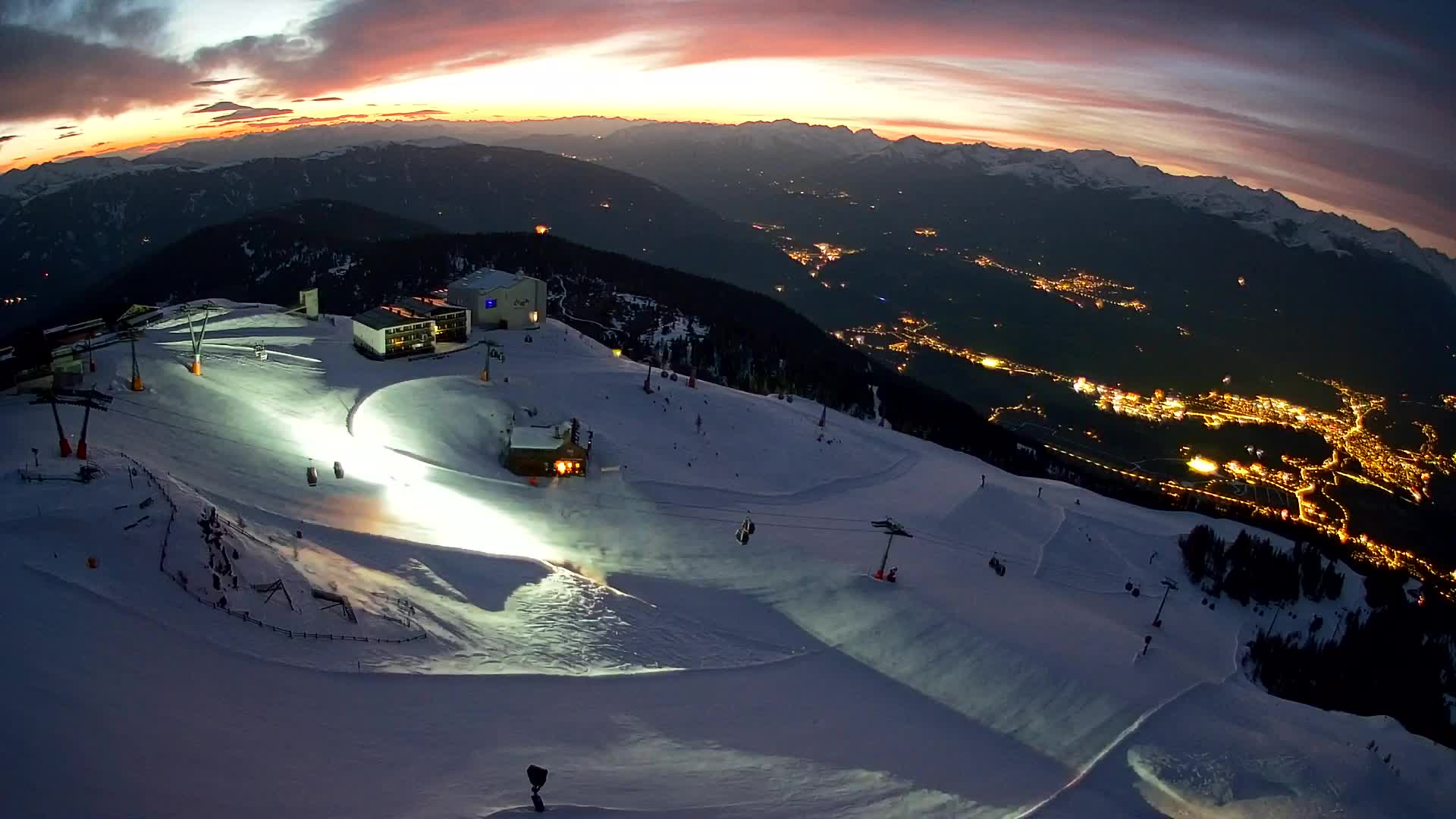 Skijalište Kronplatz – vrh | pogled na Bruneck