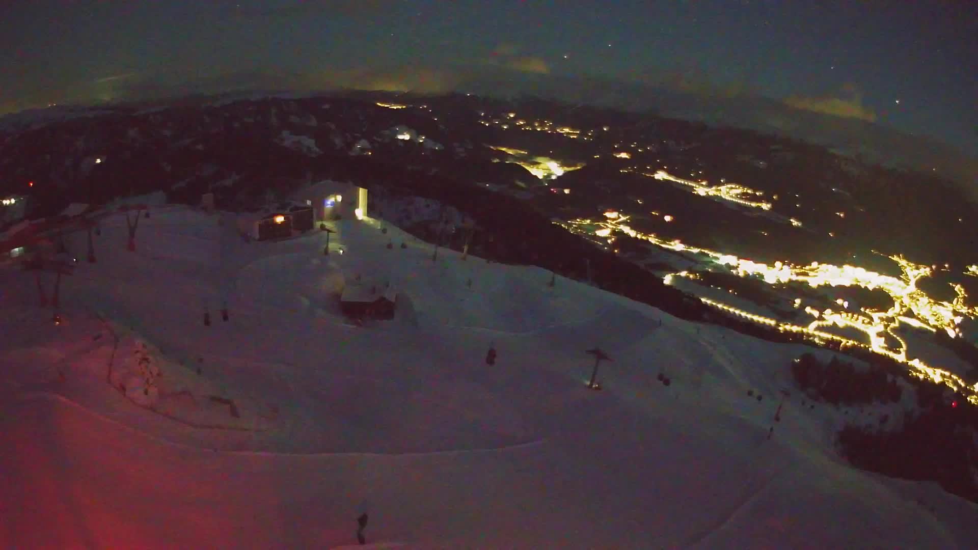 Stazione sciistica di Plan de Corones | vista su Brunico