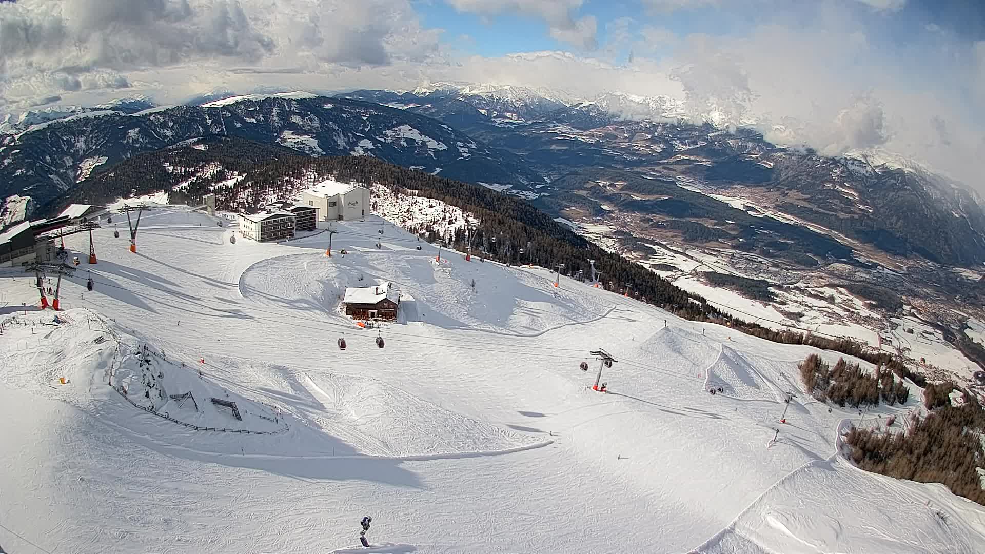 Skijalište Kronplatz – vrh | pogled na Bruneck