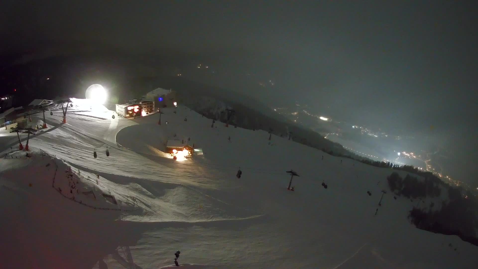 Stazione sciistica di Plan de Corones | vista su Brunico