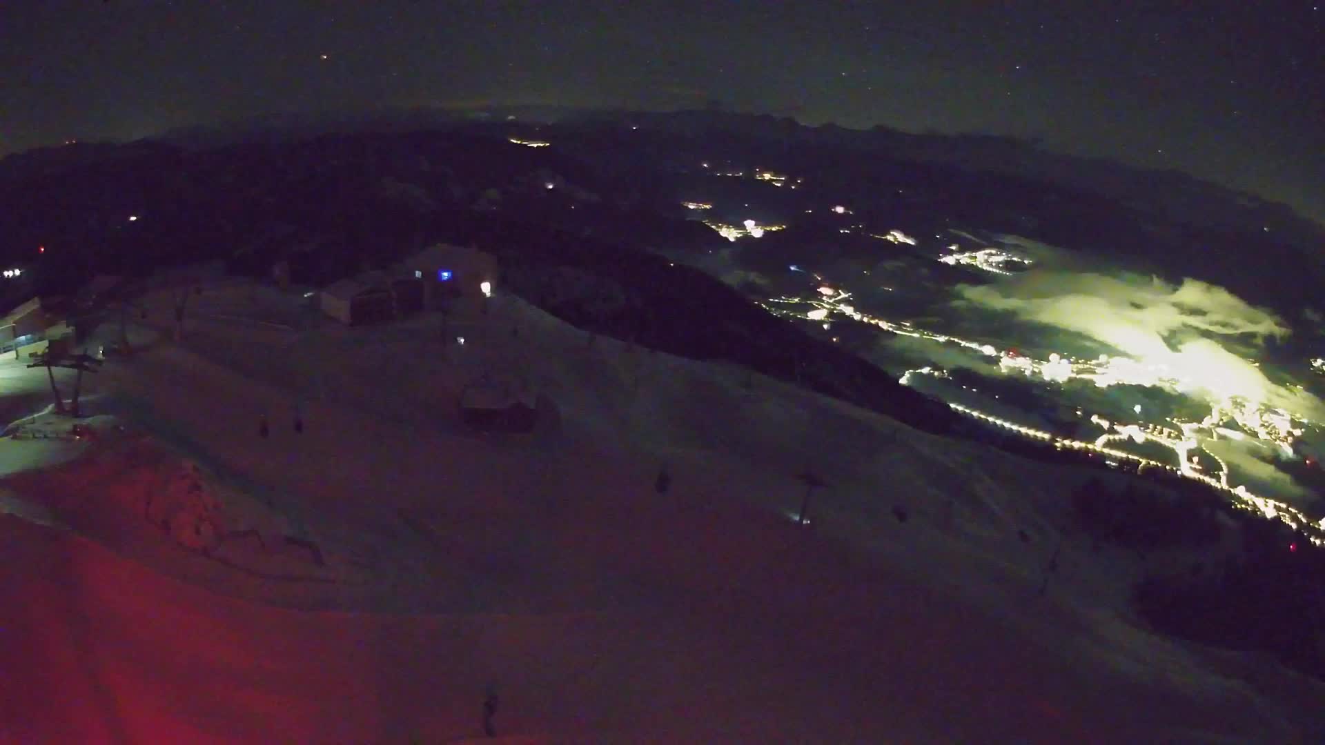 Kronplatz peak Ski resort | view to Bruneck