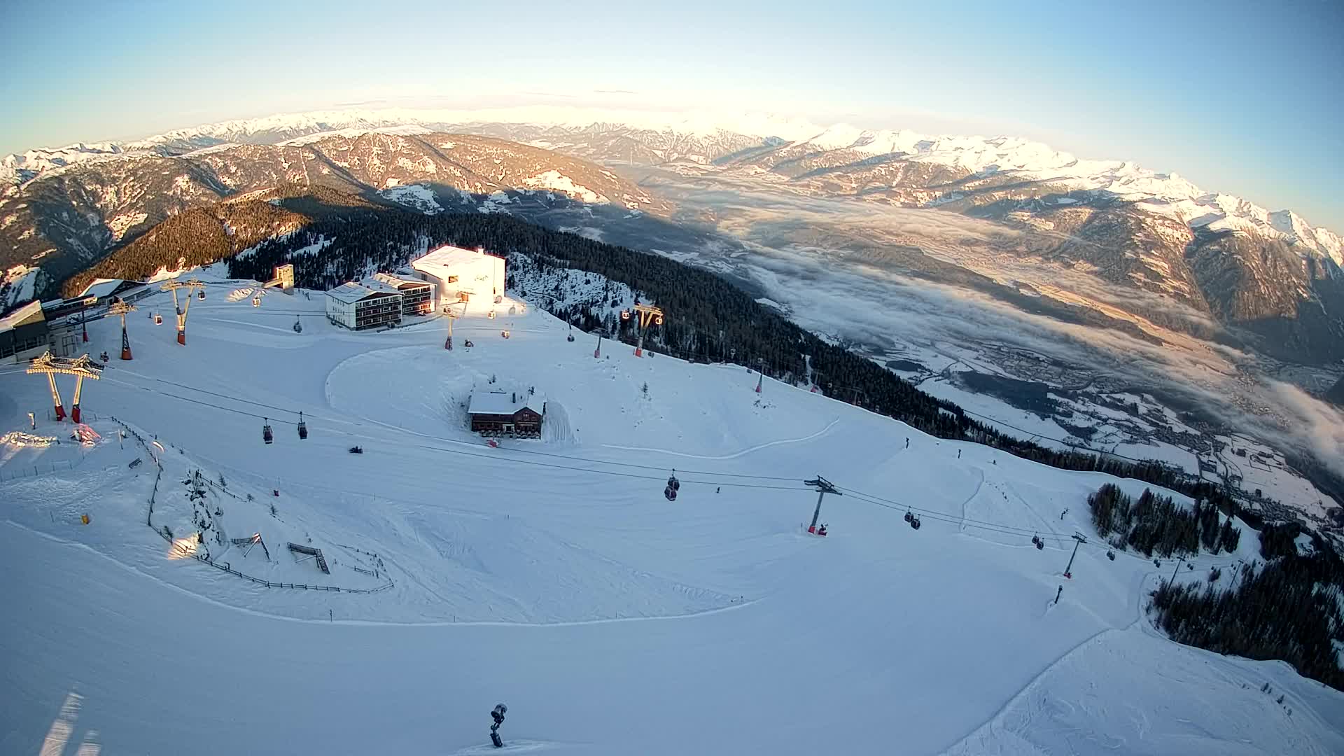Skijalište Kronplatz – vrh | pogled na Bruneck