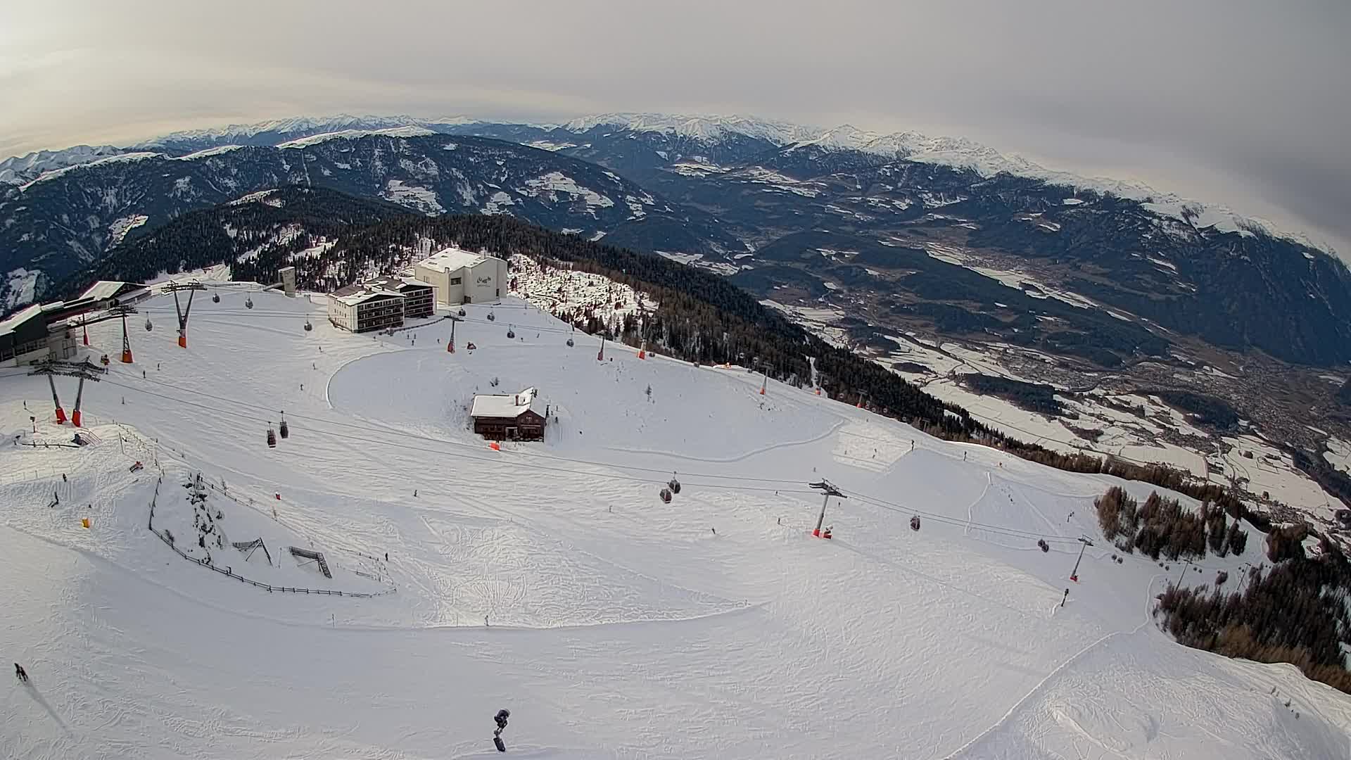 Skijalište Kronplatz – vrh | pogled na Bruneck