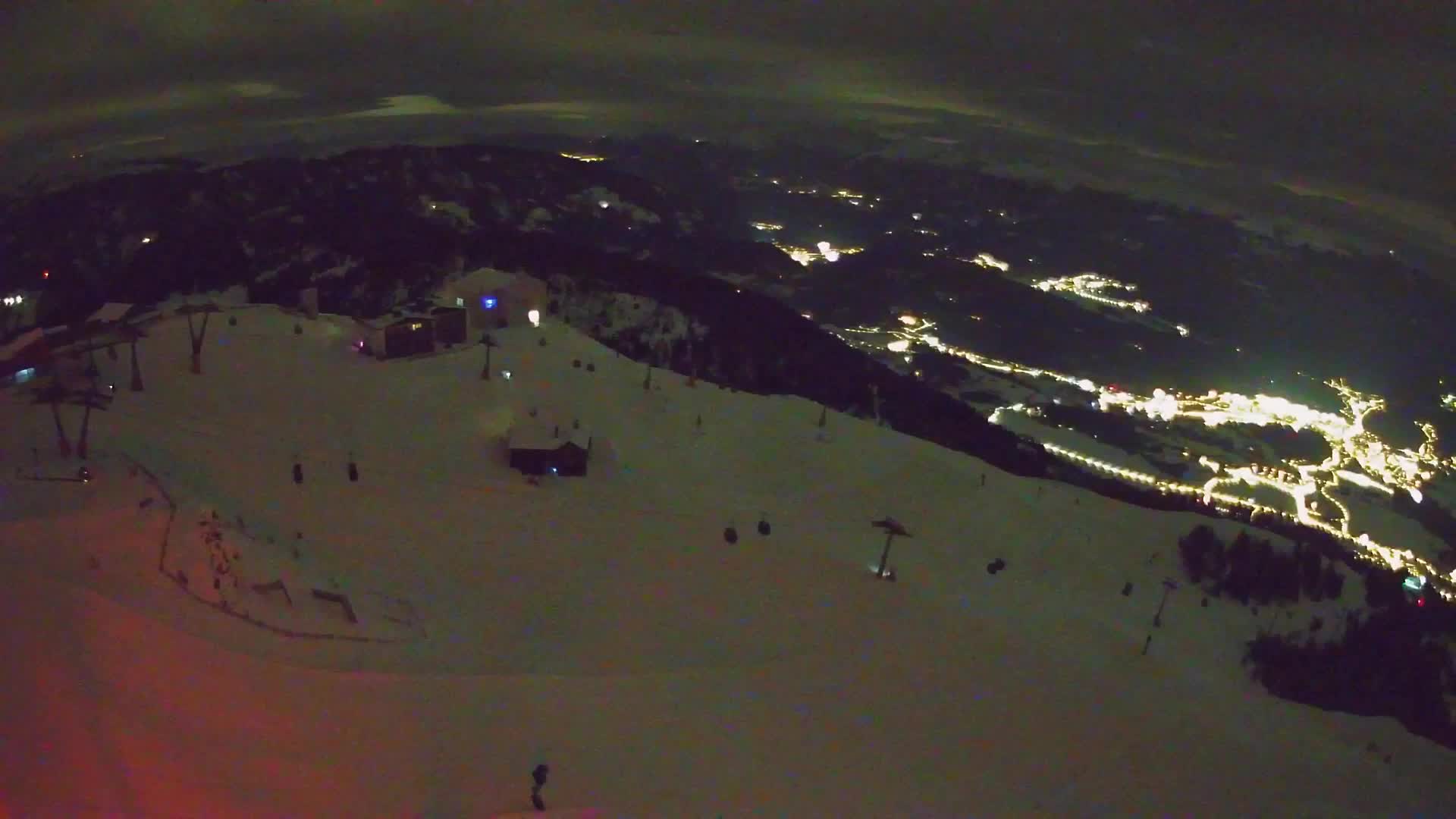 Stazione sciistica di Plan de Corones | vista su Brunico