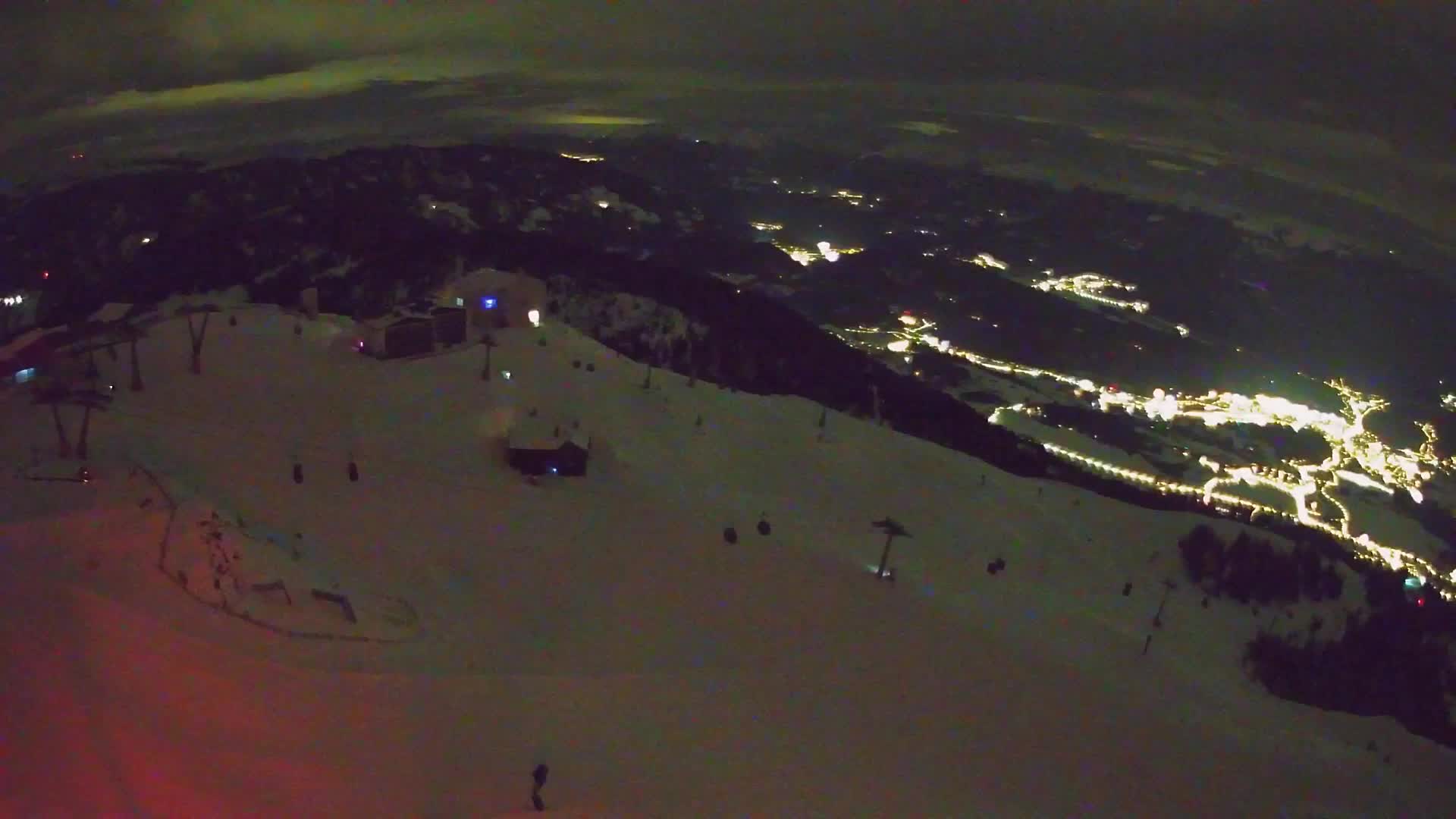 Stazione sciistica di Plan de Corones | vista su Brunico