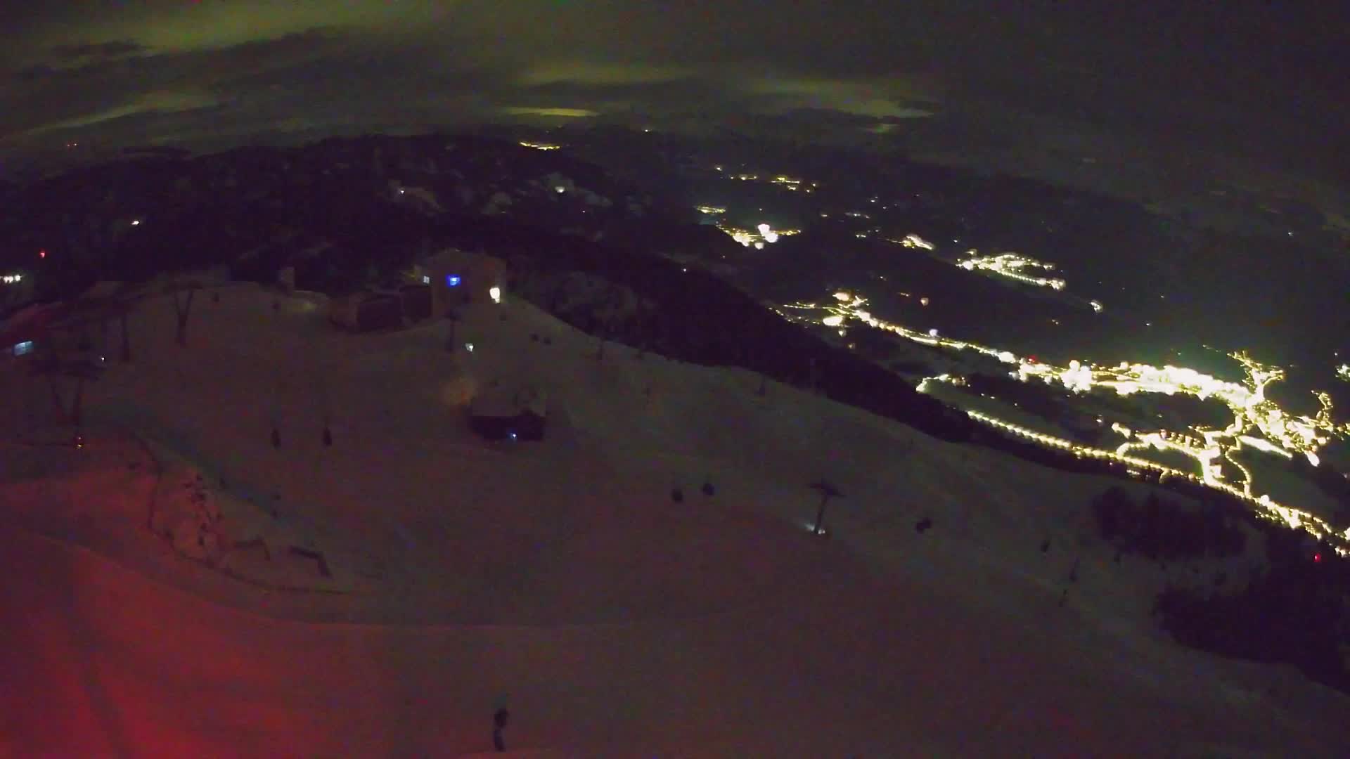 Kronplatz peak Ski resort | view to Bruneck