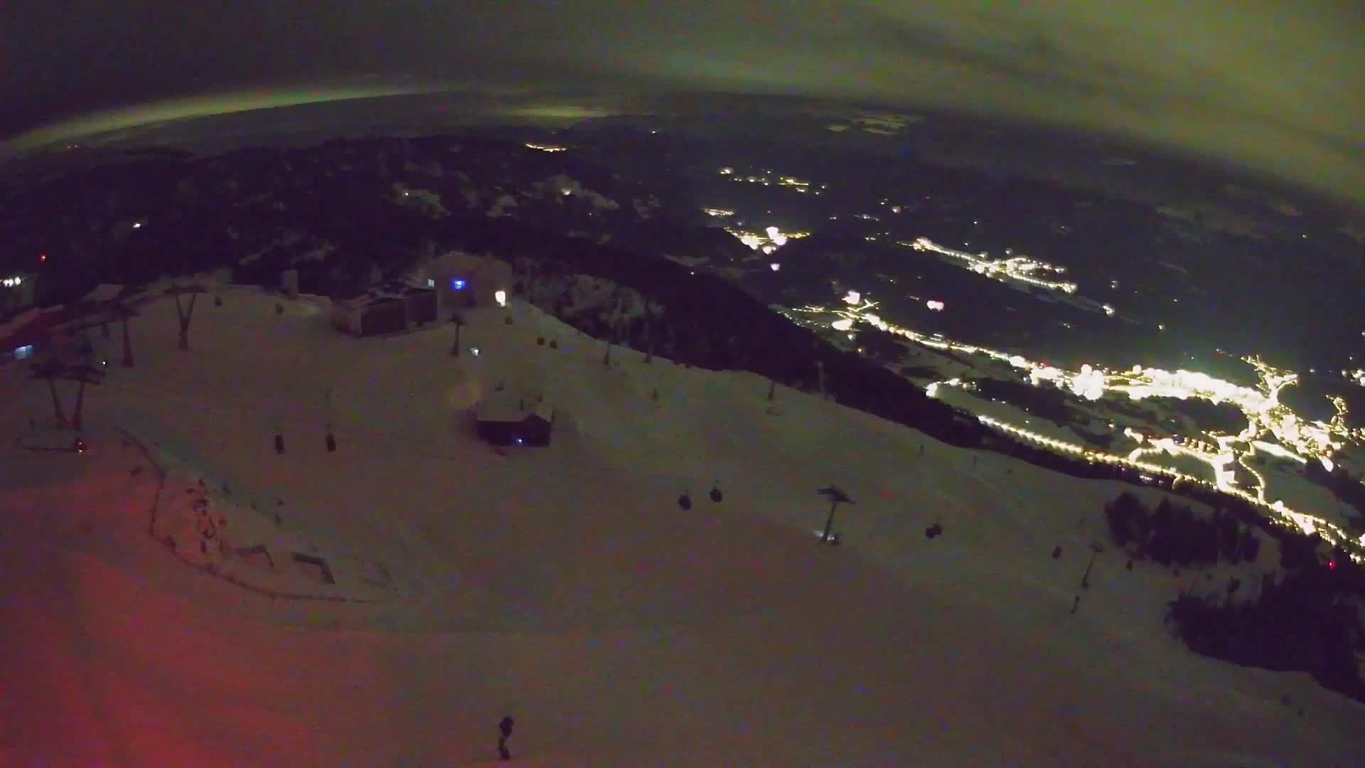 Stazione sciistica di Plan de Corones | vista su Brunico