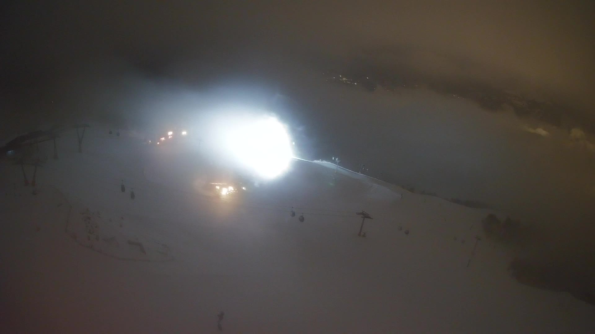 Kronplatz peak Ski resort | view to Bruneck