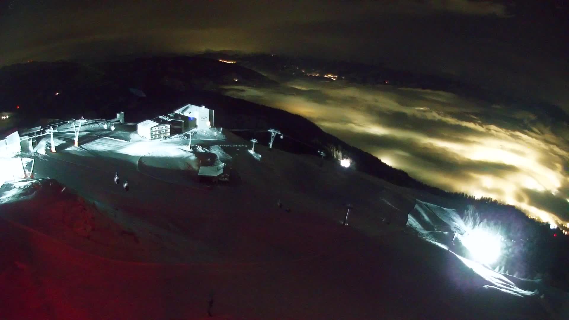 Smučišče Kronplatz – vrh | pogled na Bruneck