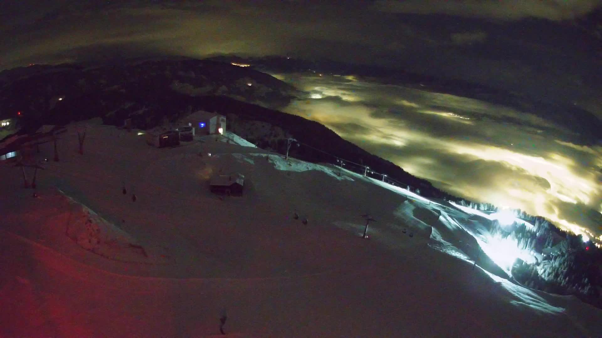 Stazione sciistica di Plan de Corones | vista su Brunico