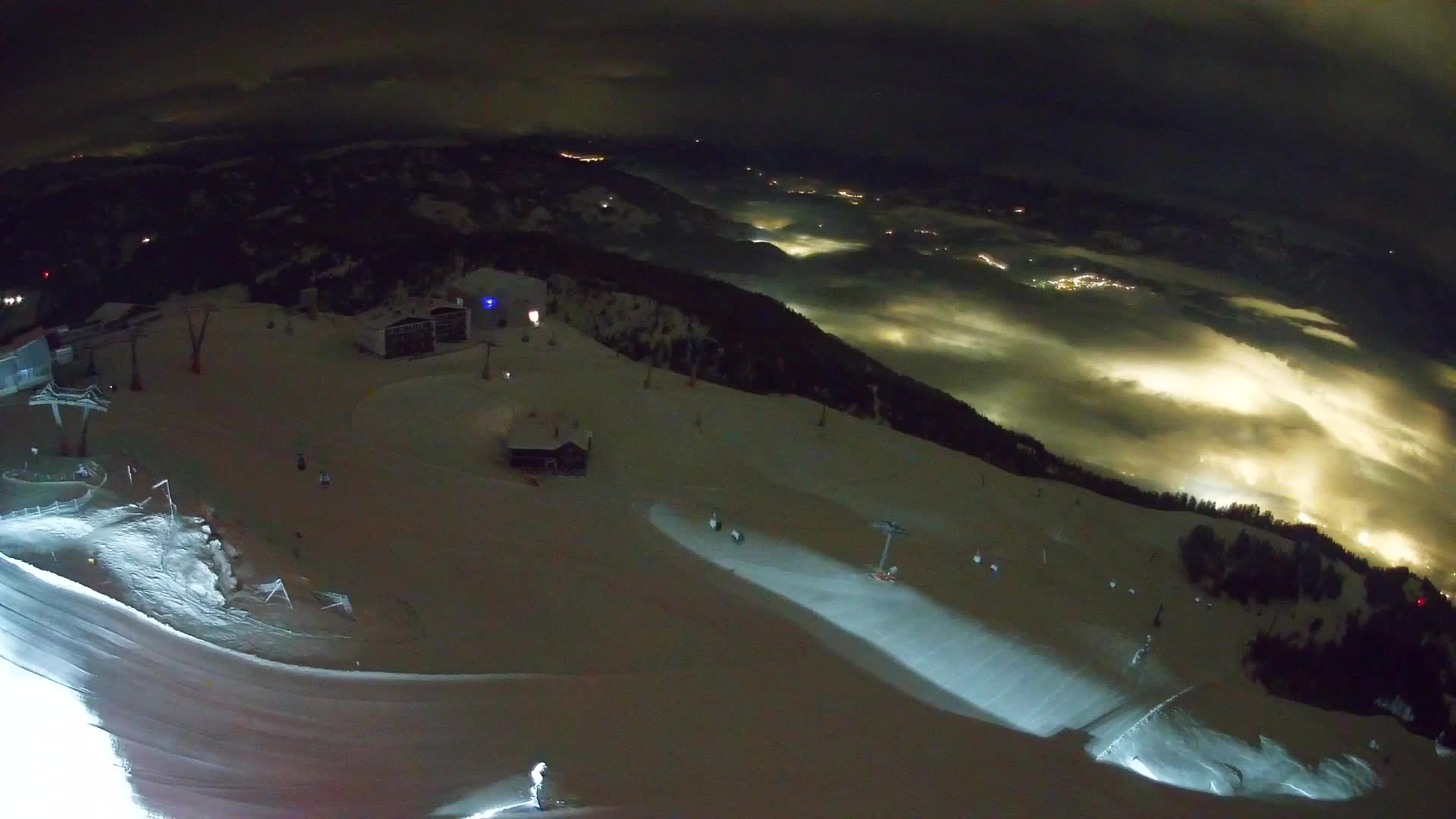 Smučišče Kronplatz – vrh | pogled na Bruneck