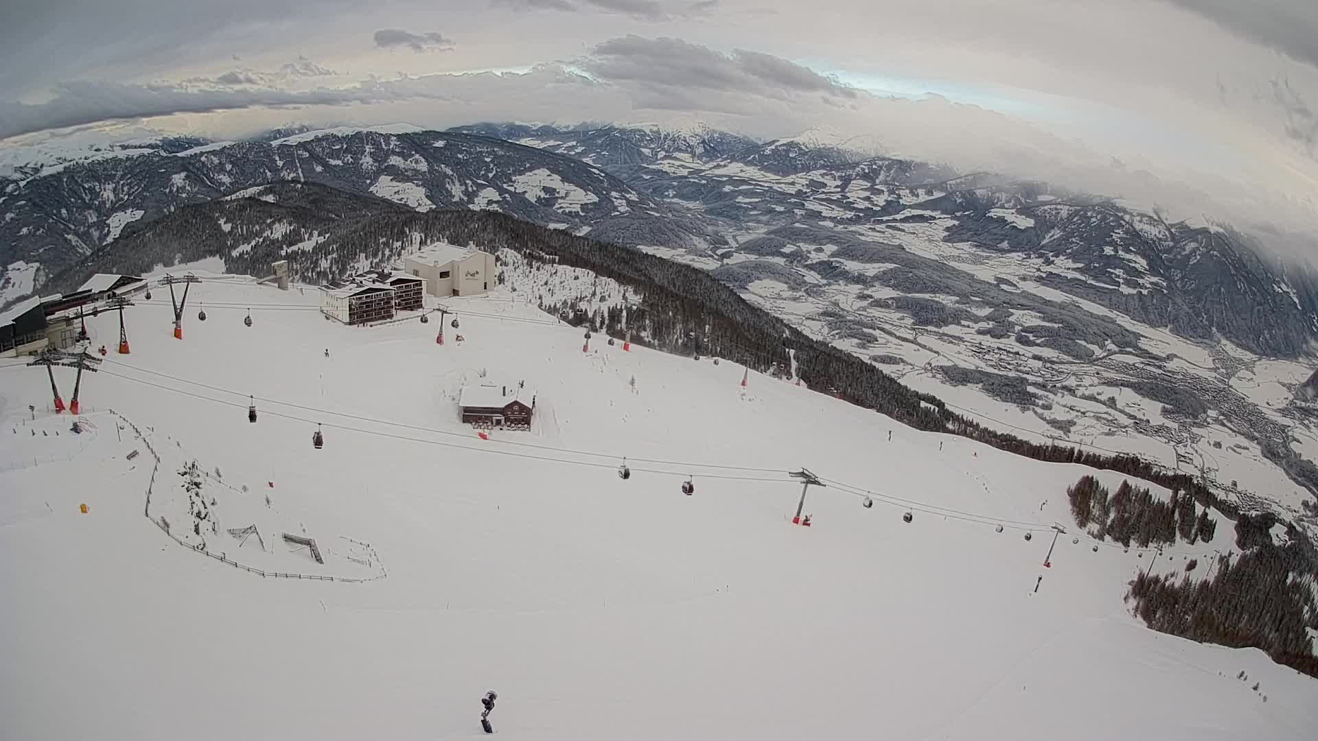 Skijalište Kronplatz – vrh | pogled na Bruneck