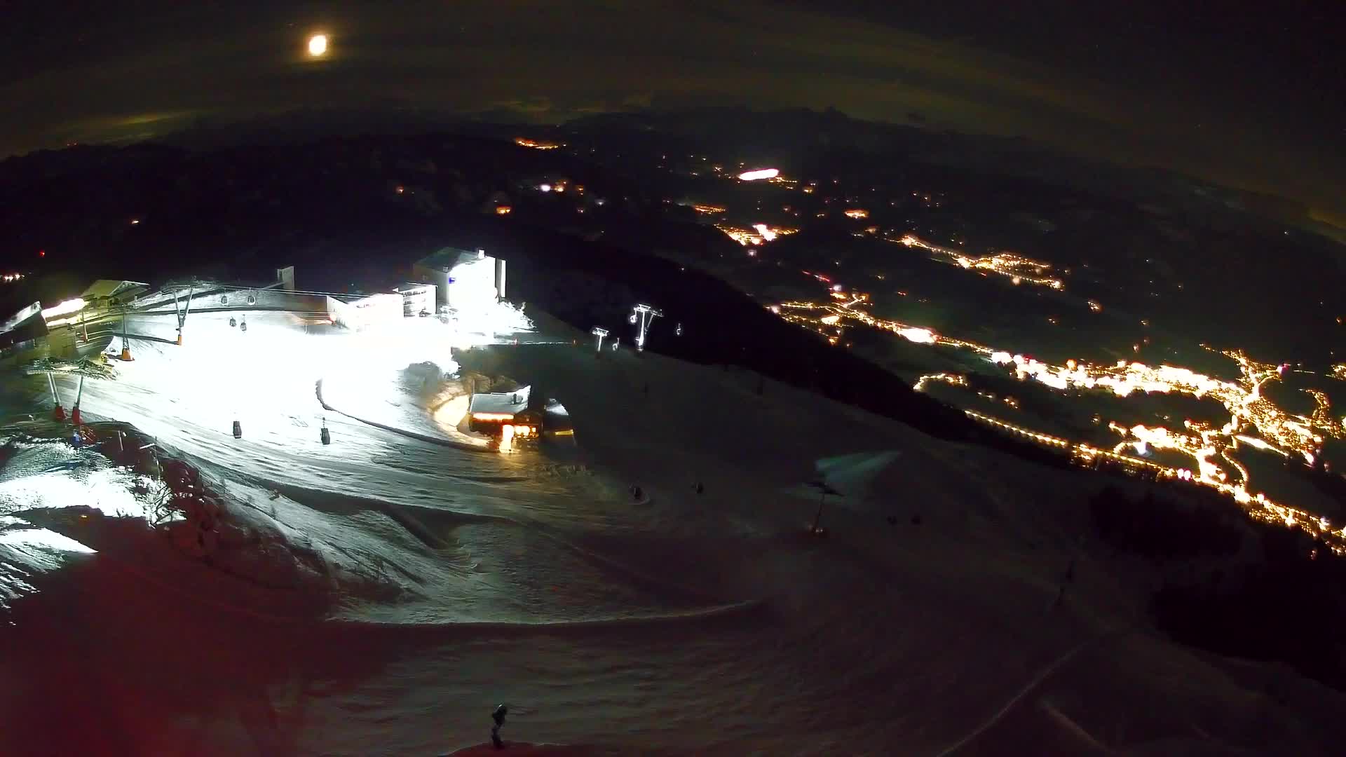 Stazione sciistica di Plan de Corones | vista su Brunico