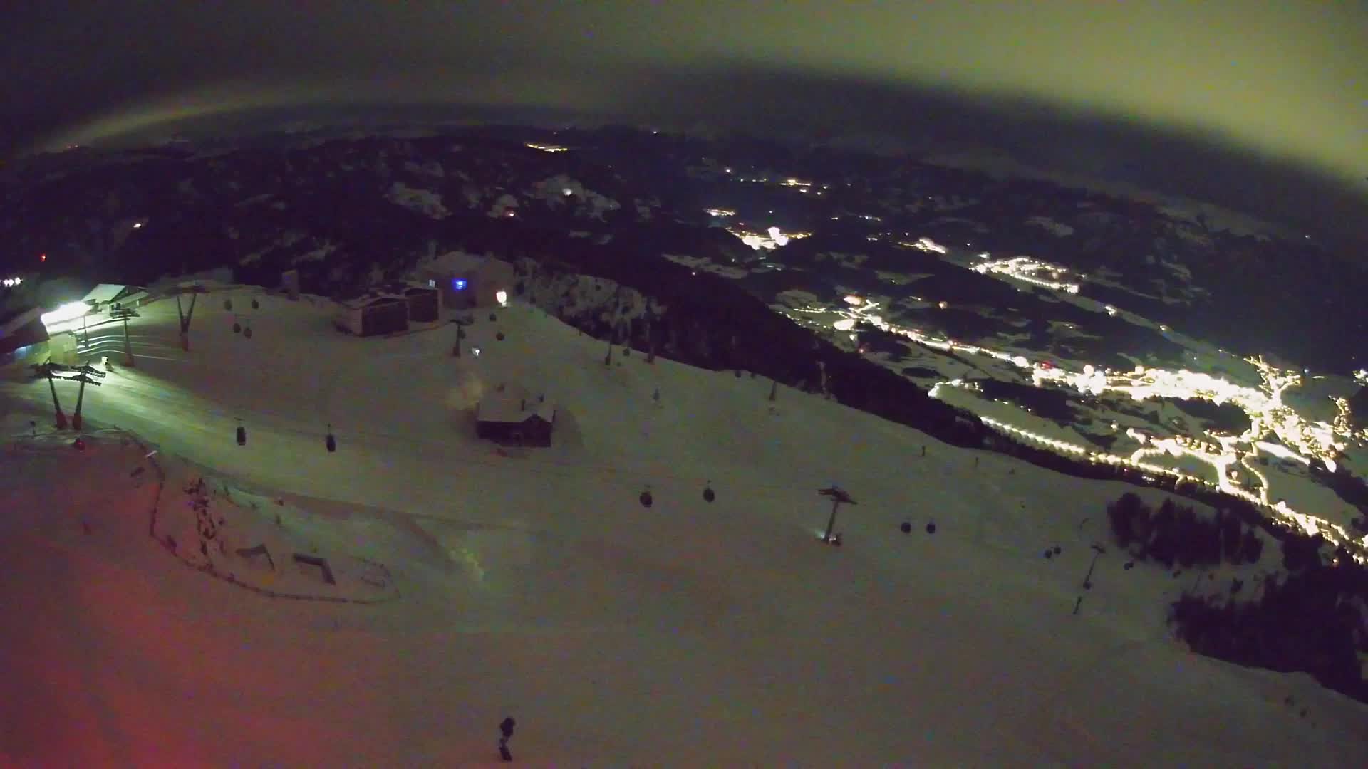 Smučišče Kronplatz – vrh | pogled na Bruneck