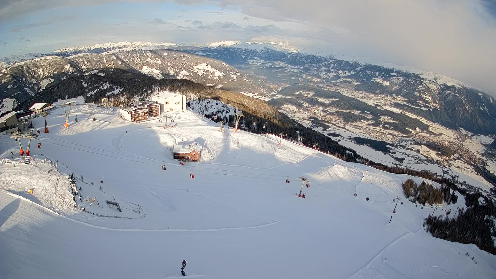 Skijalište Kronplatz – vrh | pogled na Bruneck