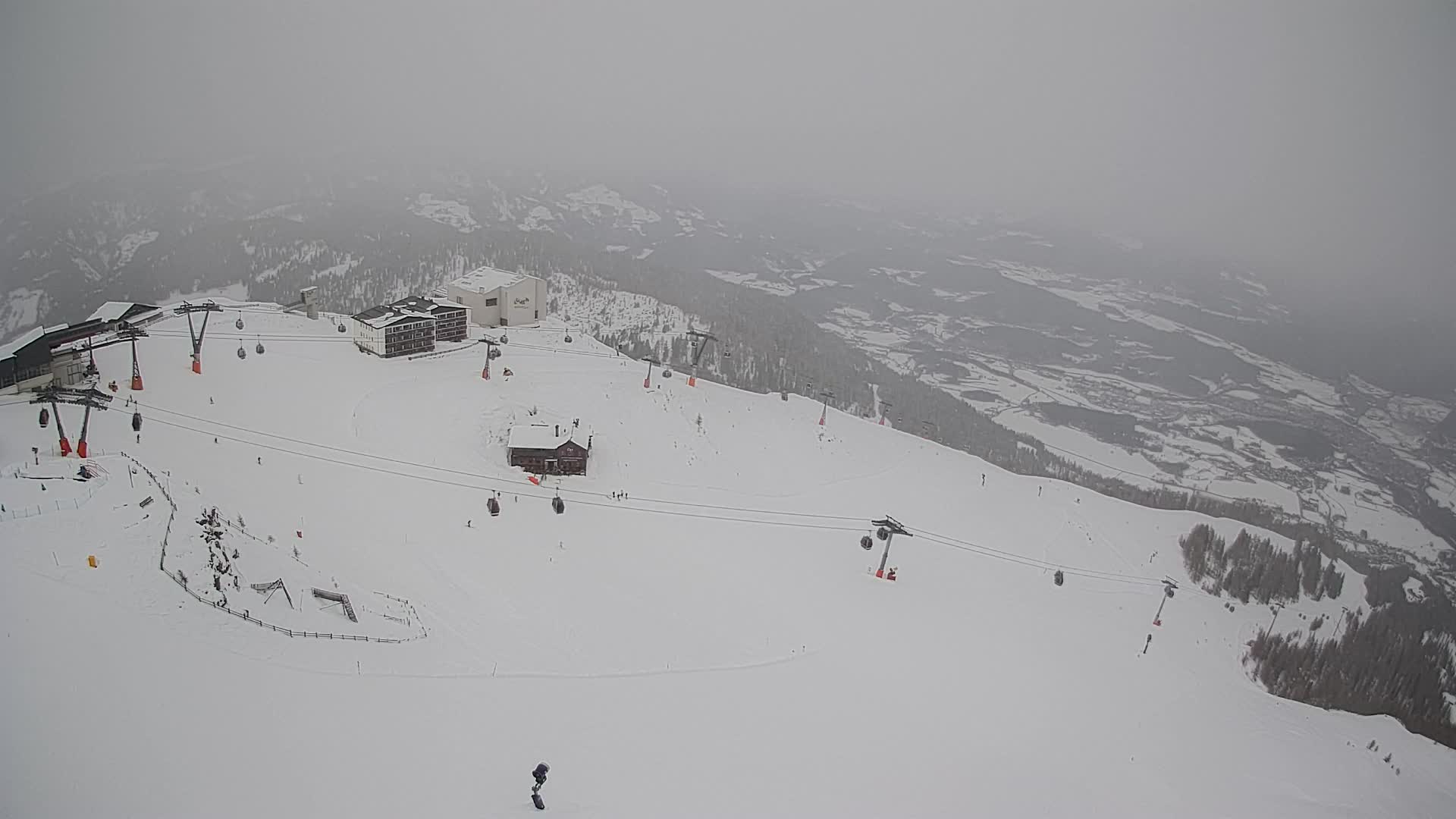 Stazione sciistica di Plan de Corones | vista su Brunico