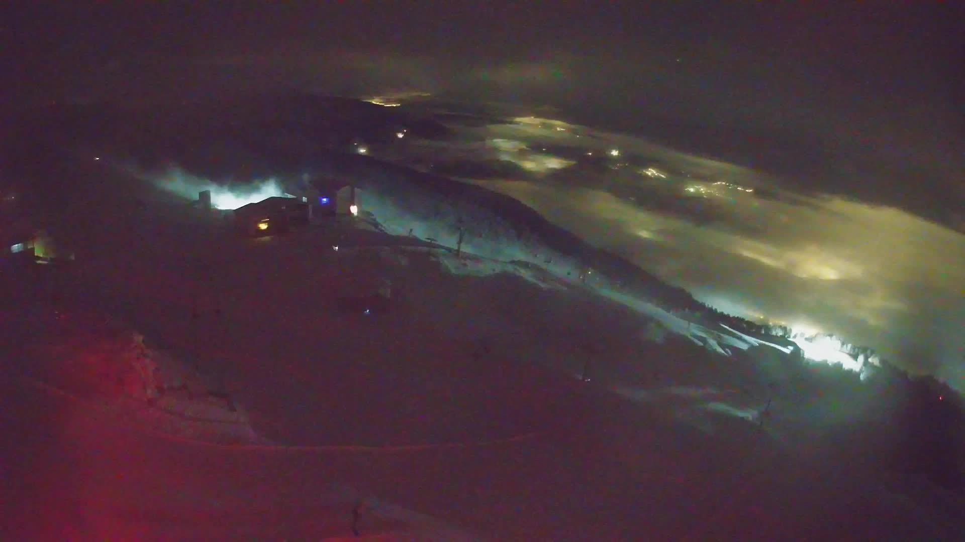 Kronplatz peak Ski resort | view to Bruneck