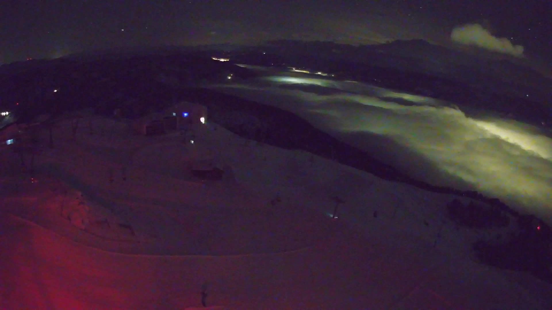 Skigebiet Kronplatz Gipfel | Blick auf Bruneck