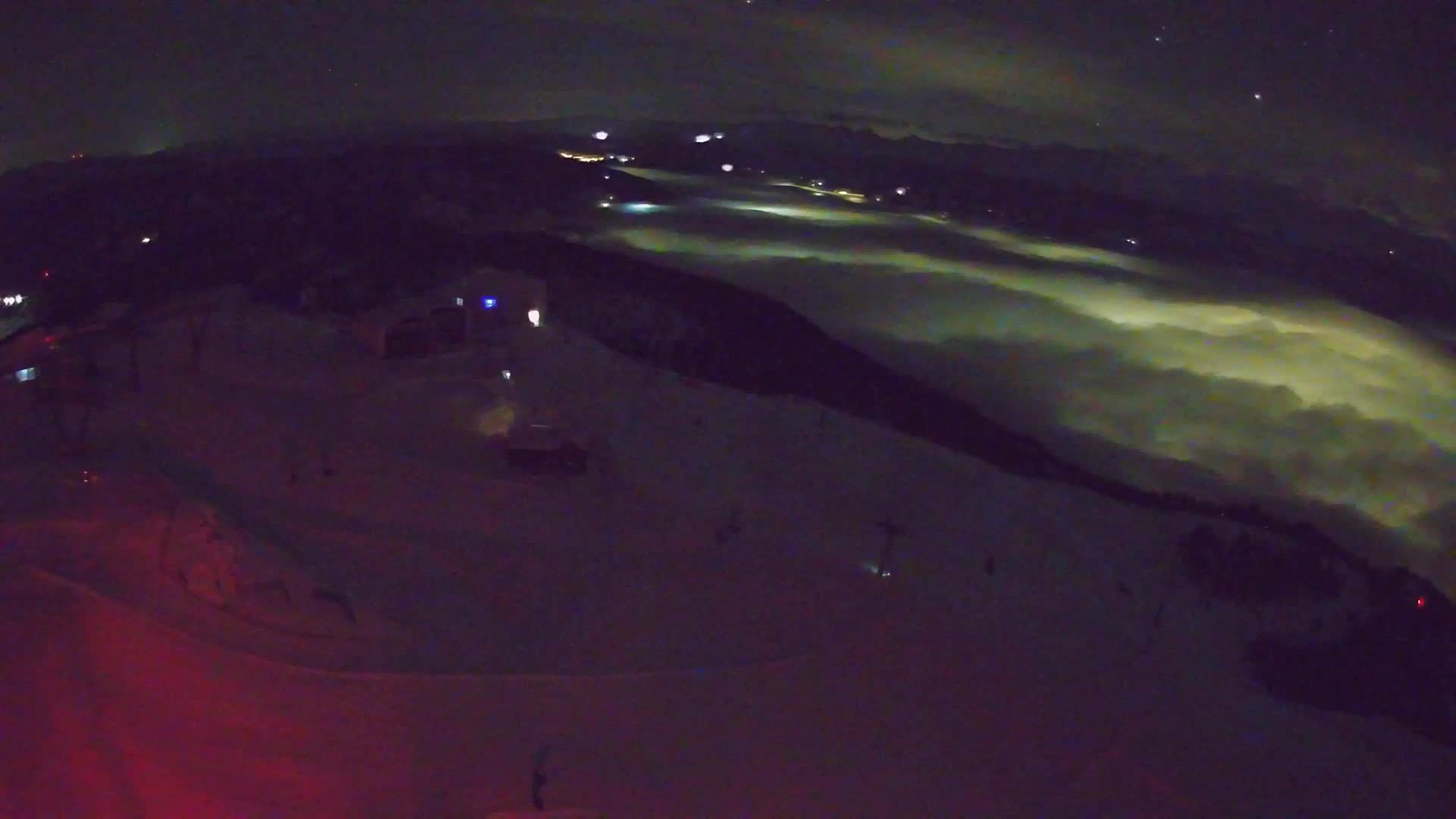 Station de ski Kronplatz sommet | vue sur Brunico