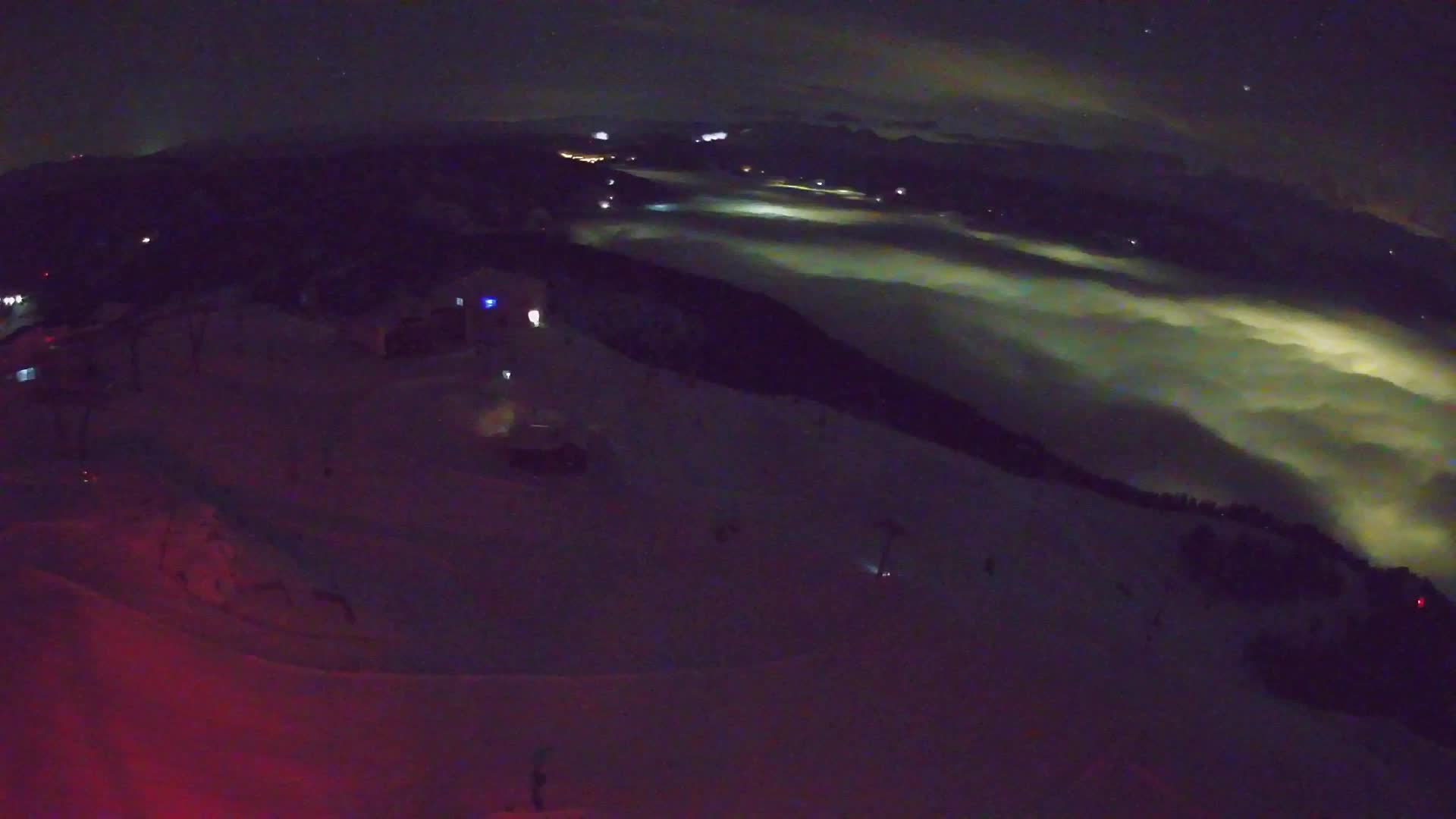 Station de ski Kronplatz sommet | vue sur Brunico