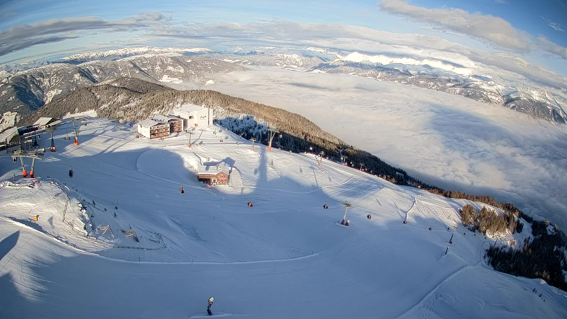 Skijalište Kronplatz – vrh | pogled na Bruneck