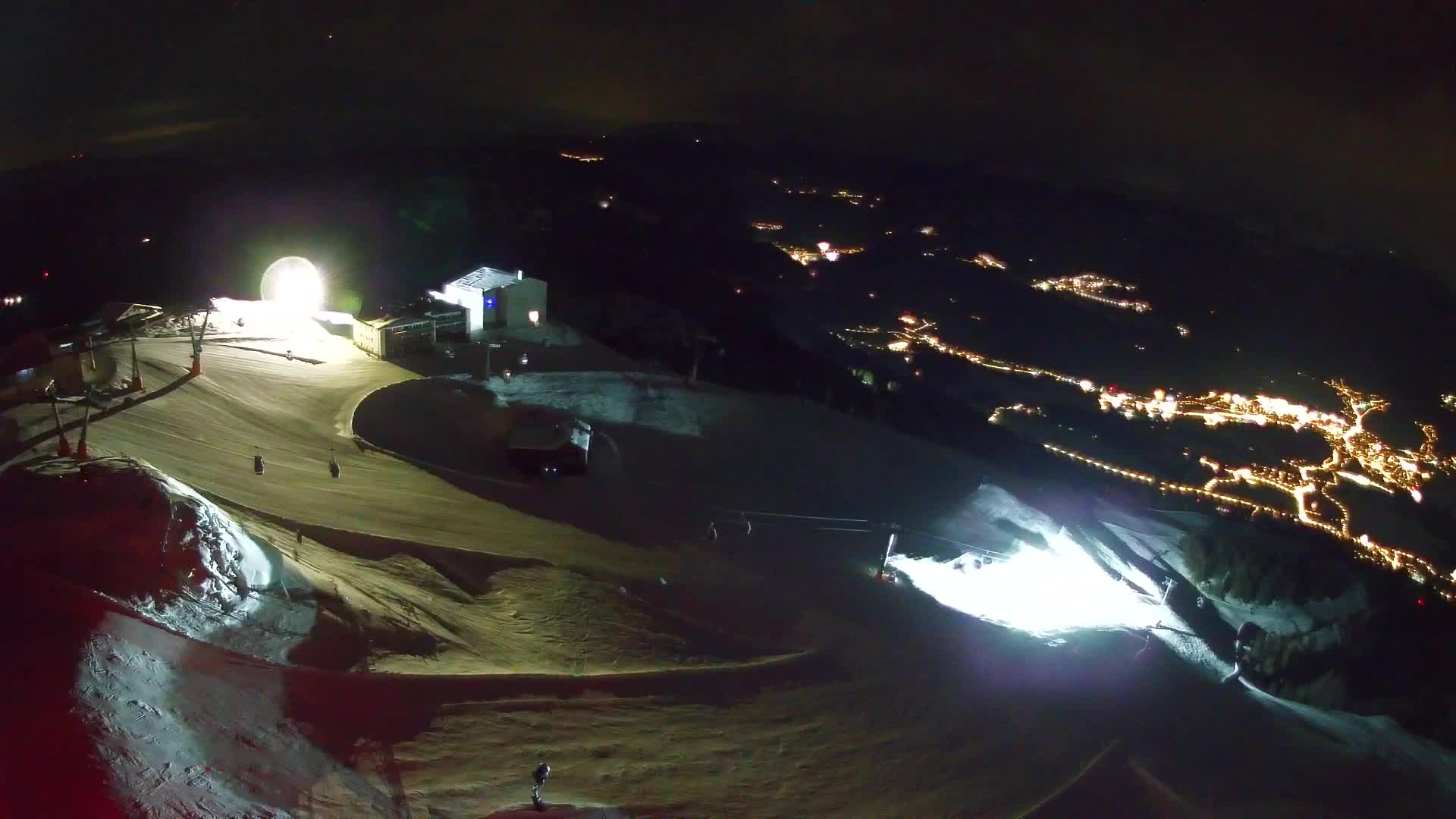 Skigebiet Kronplatz Gipfel | Blick auf Bruneck