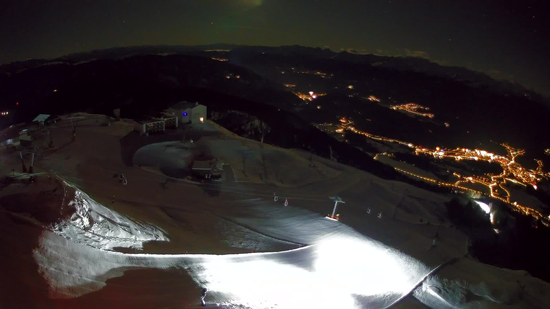 Smučišče Kronplatz – vrh | pogled na Bruneck