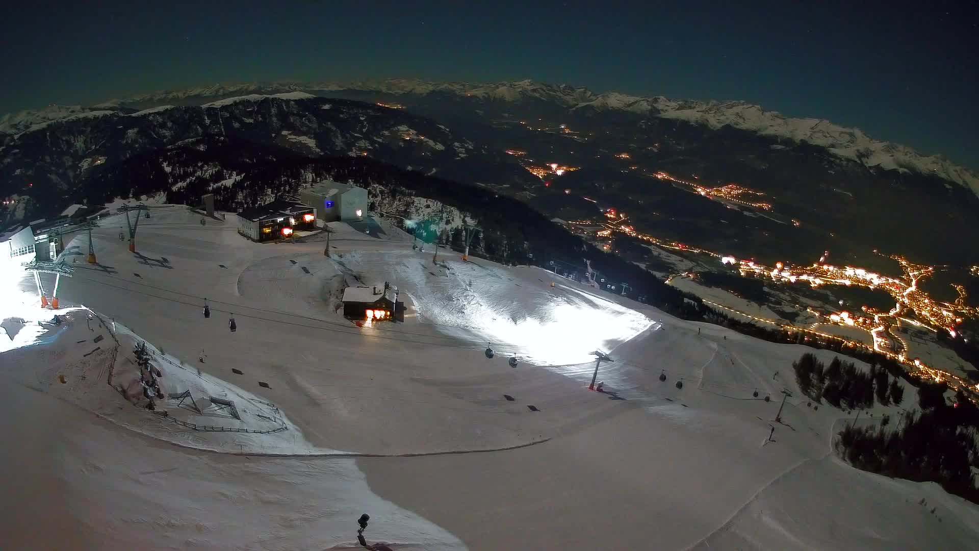 Smučišče Kronplatz – vrh | pogled na Bruneck