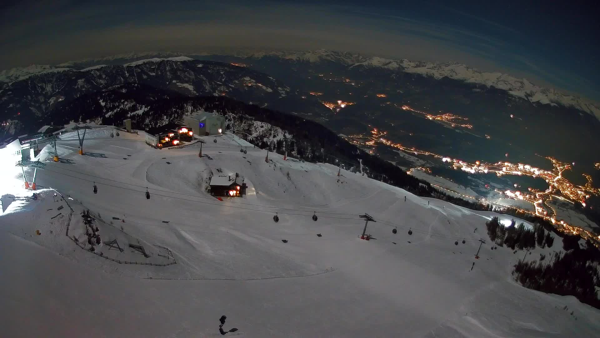 Stazione sciistica di Plan de Corones | vista su Brunico