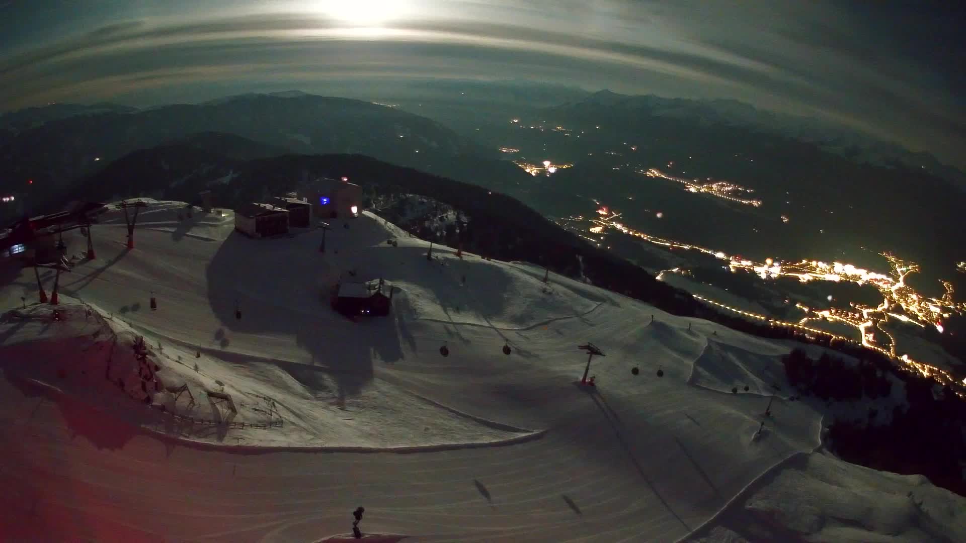 Smučišče Kronplatz – vrh | pogled na Bruneck