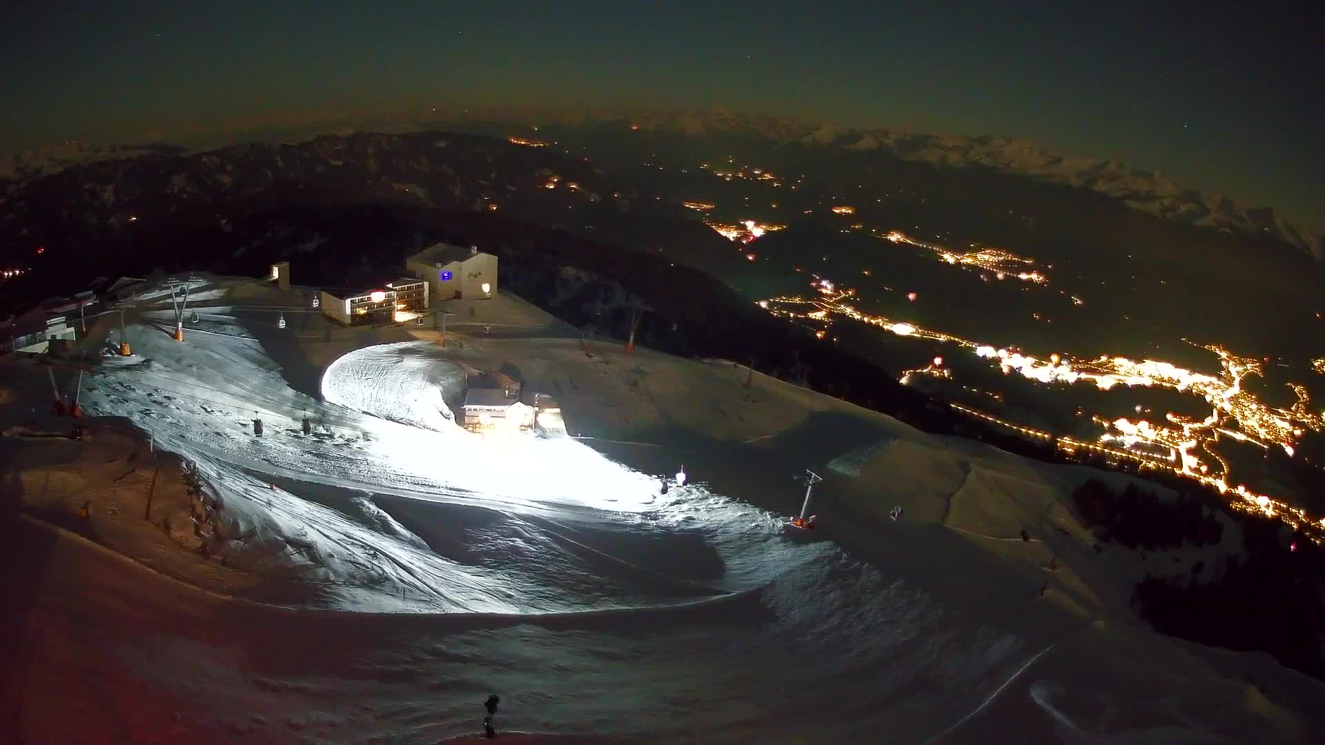 Smučišče Kronplatz – vrh | pogled na Bruneck