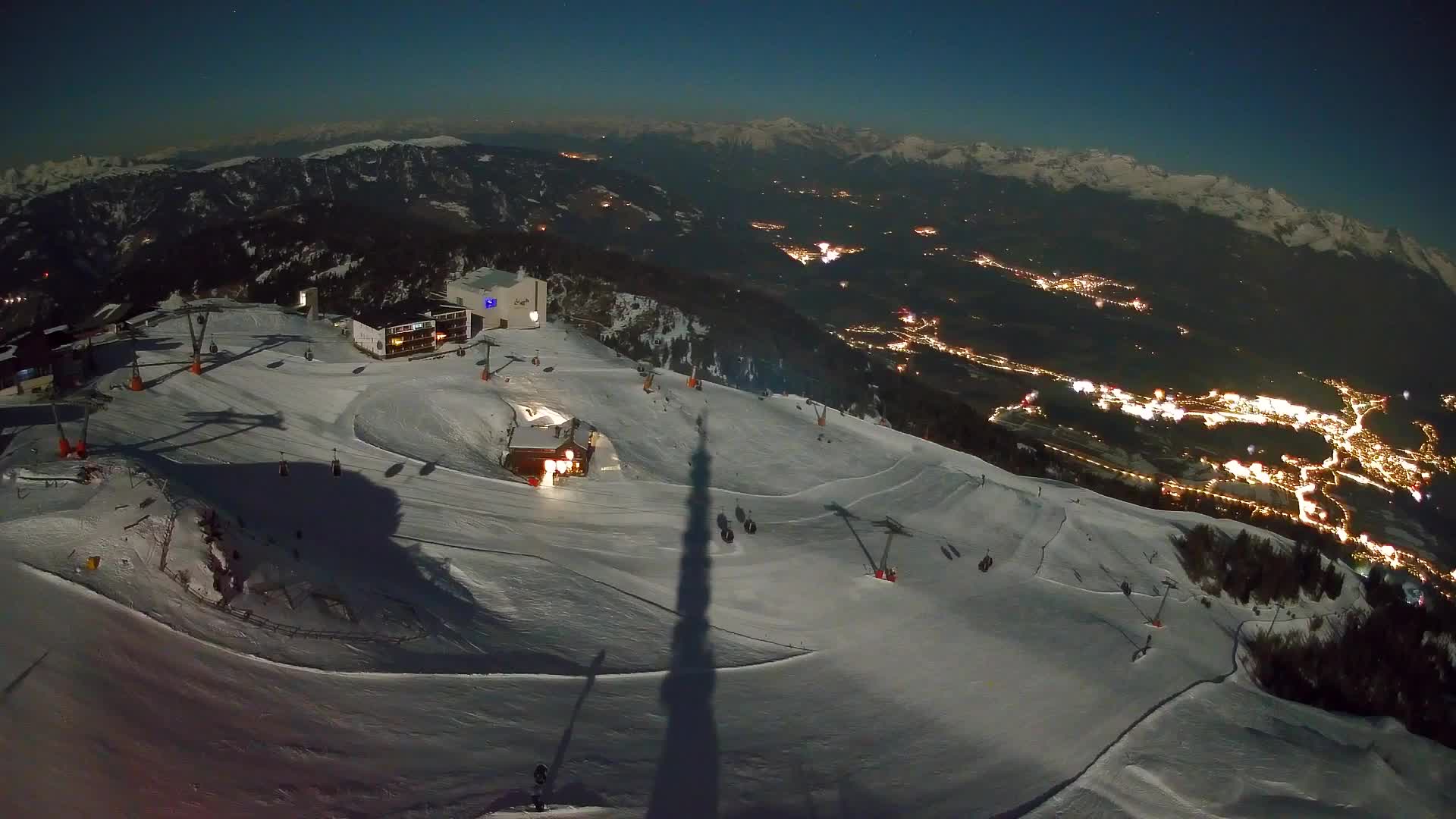 Smučišče Kronplatz – vrh | pogled na Bruneck