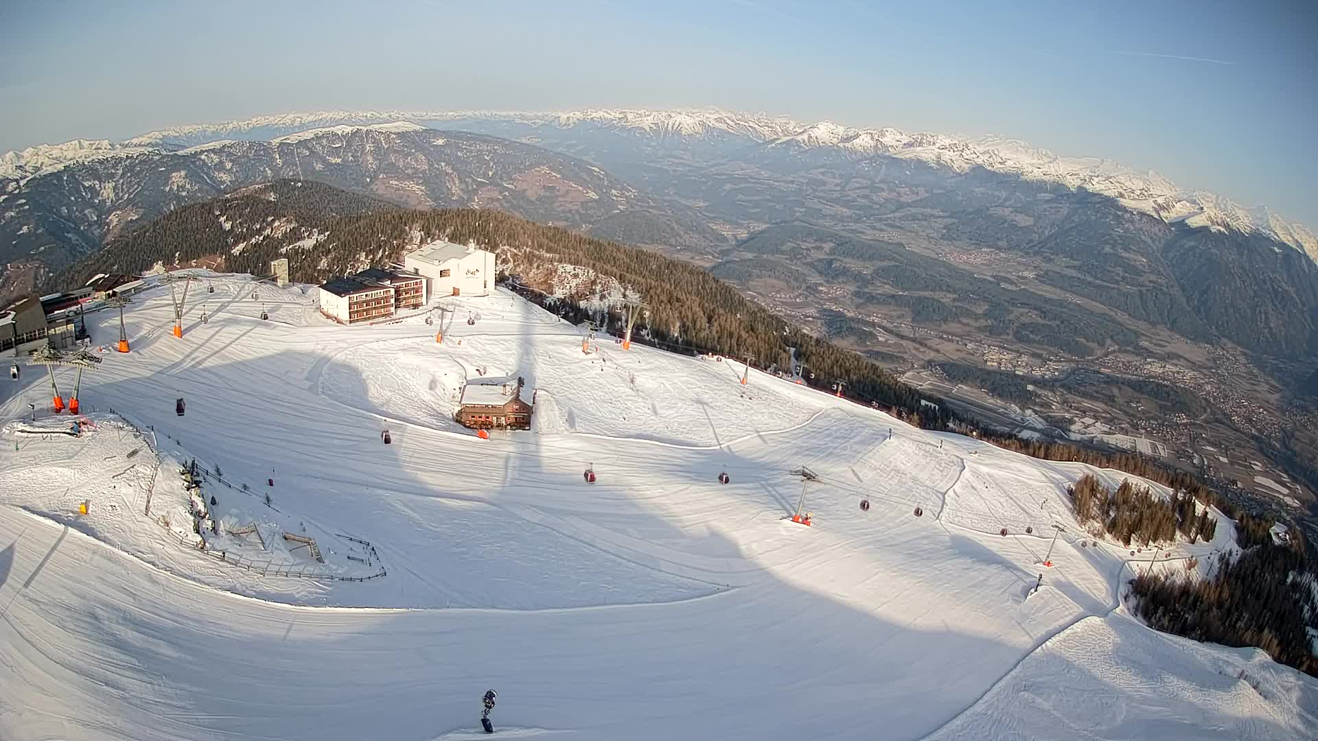 Skijalište Kronplatz – vrh | pogled na Bruneck
