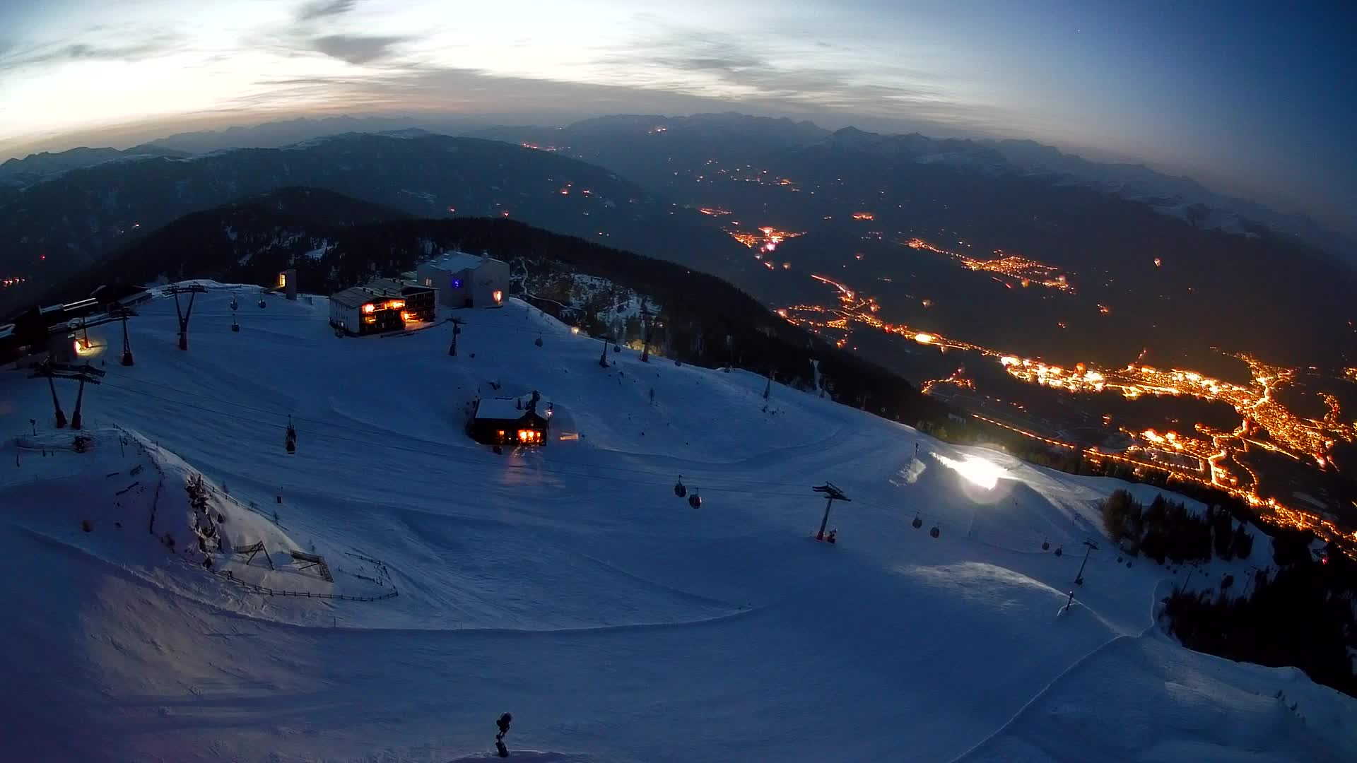 Skijalište Kronplatz – vrh | pogled na Bruneck