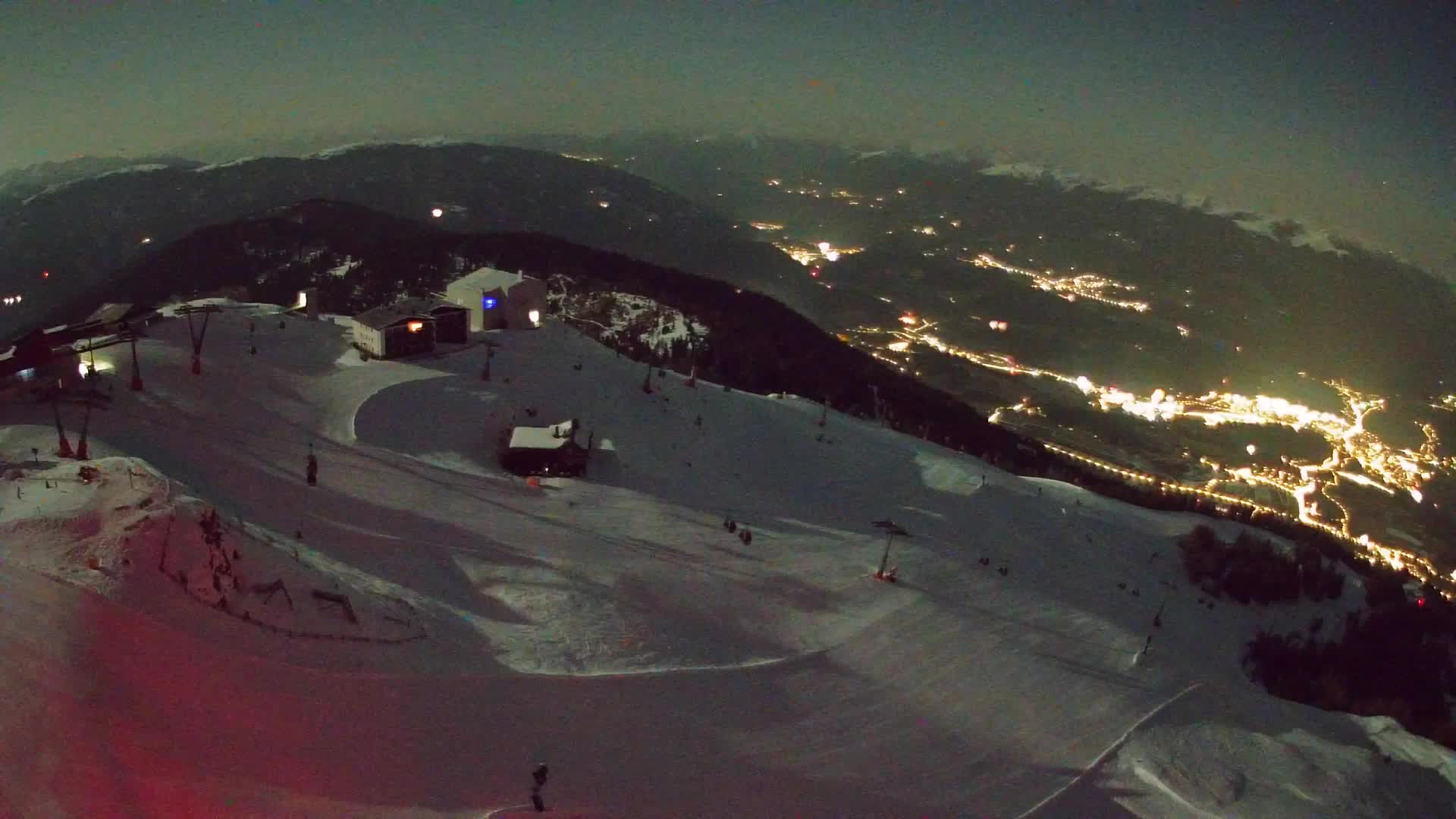 Smučišče Kronplatz – vrh | pogled na Bruneck