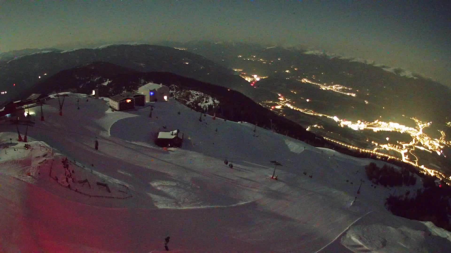 Smučišče Kronplatz – vrh | pogled na Bruneck