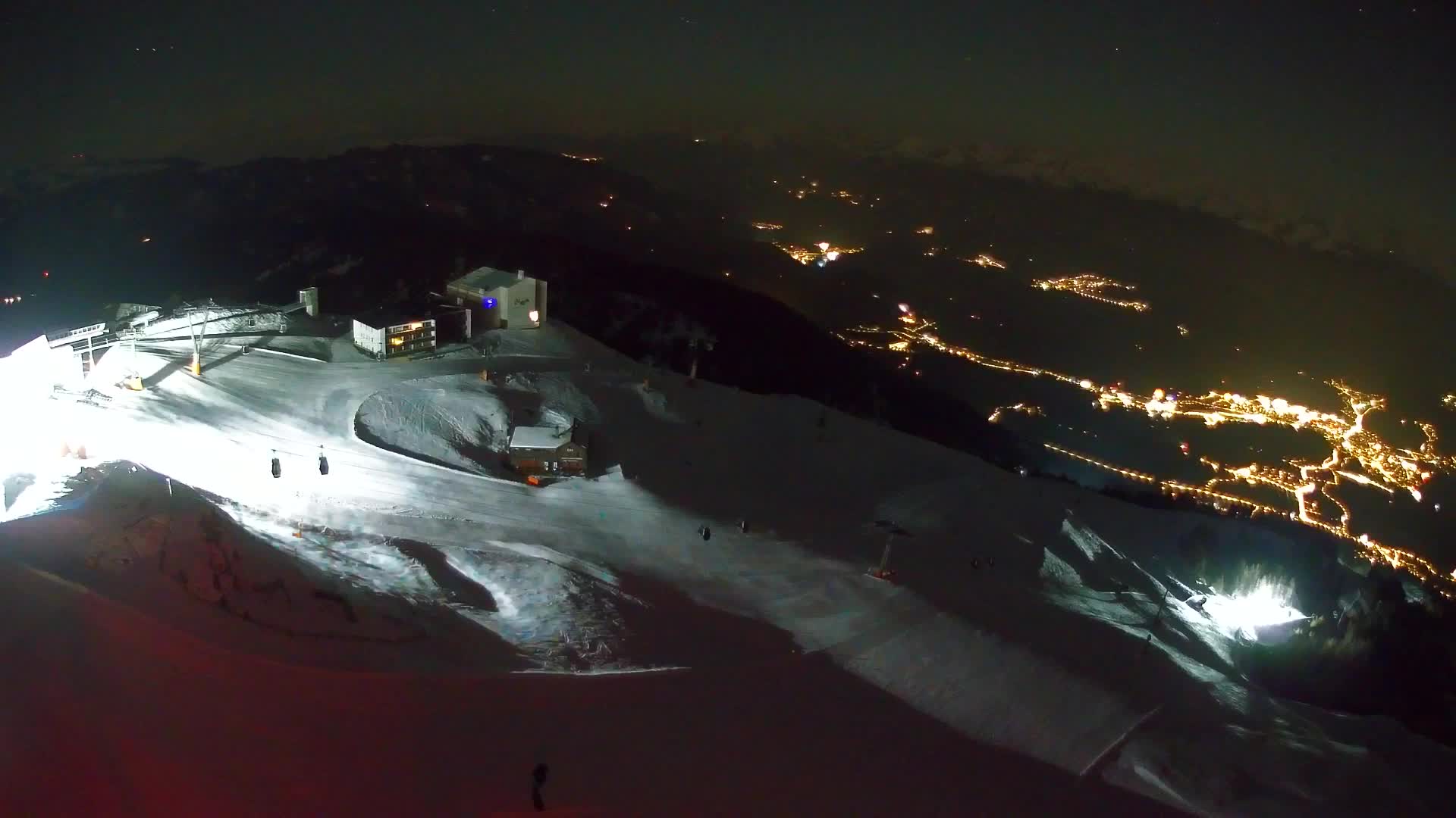 Stazione sciistica di Plan de Corones | vista su Brunico