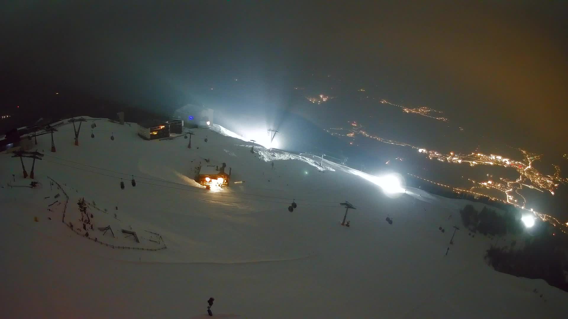 Smučišče Kronplatz – vrh | pogled na Bruneck