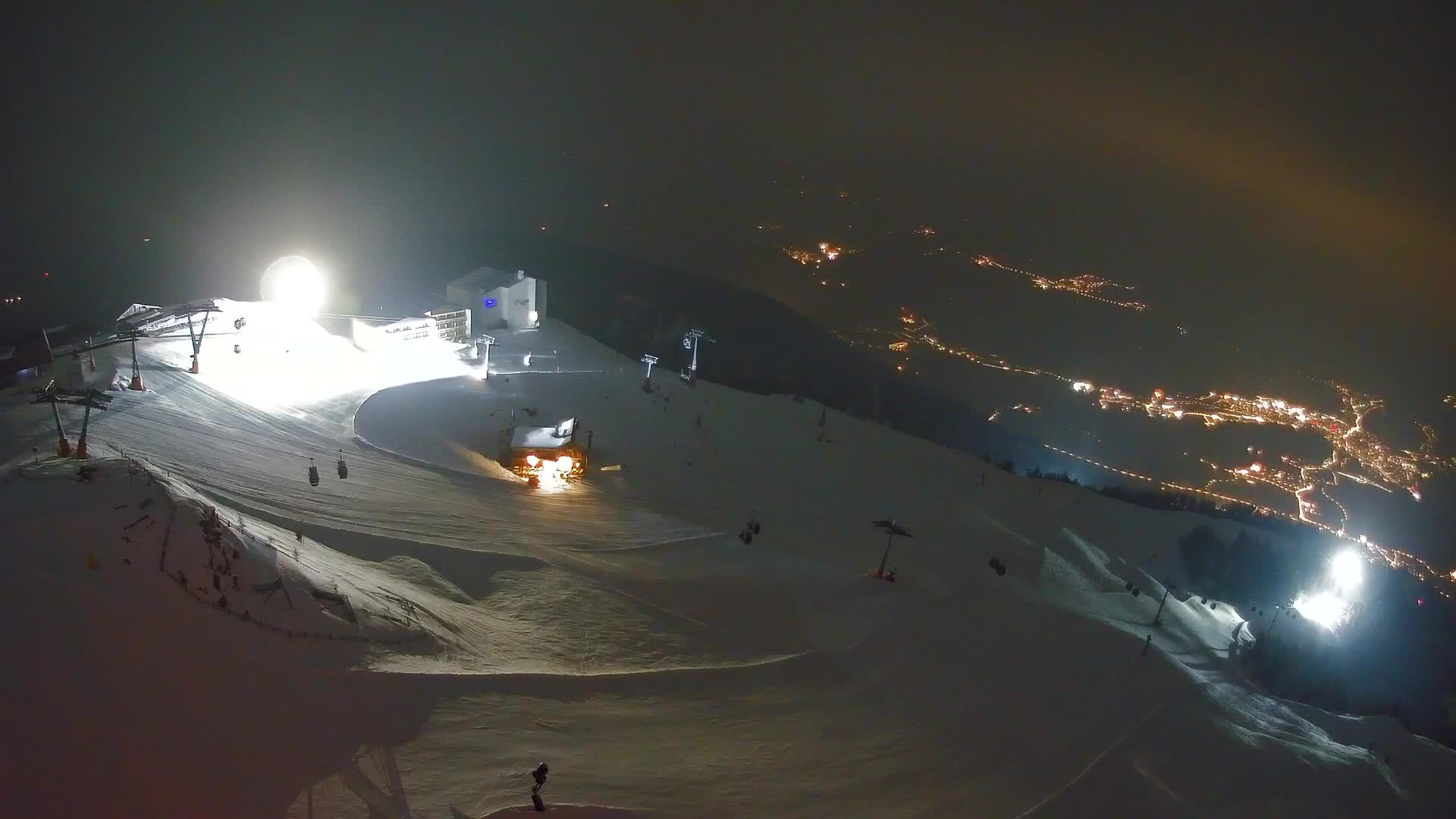 Smučišče Kronplatz – vrh | pogled na Bruneck