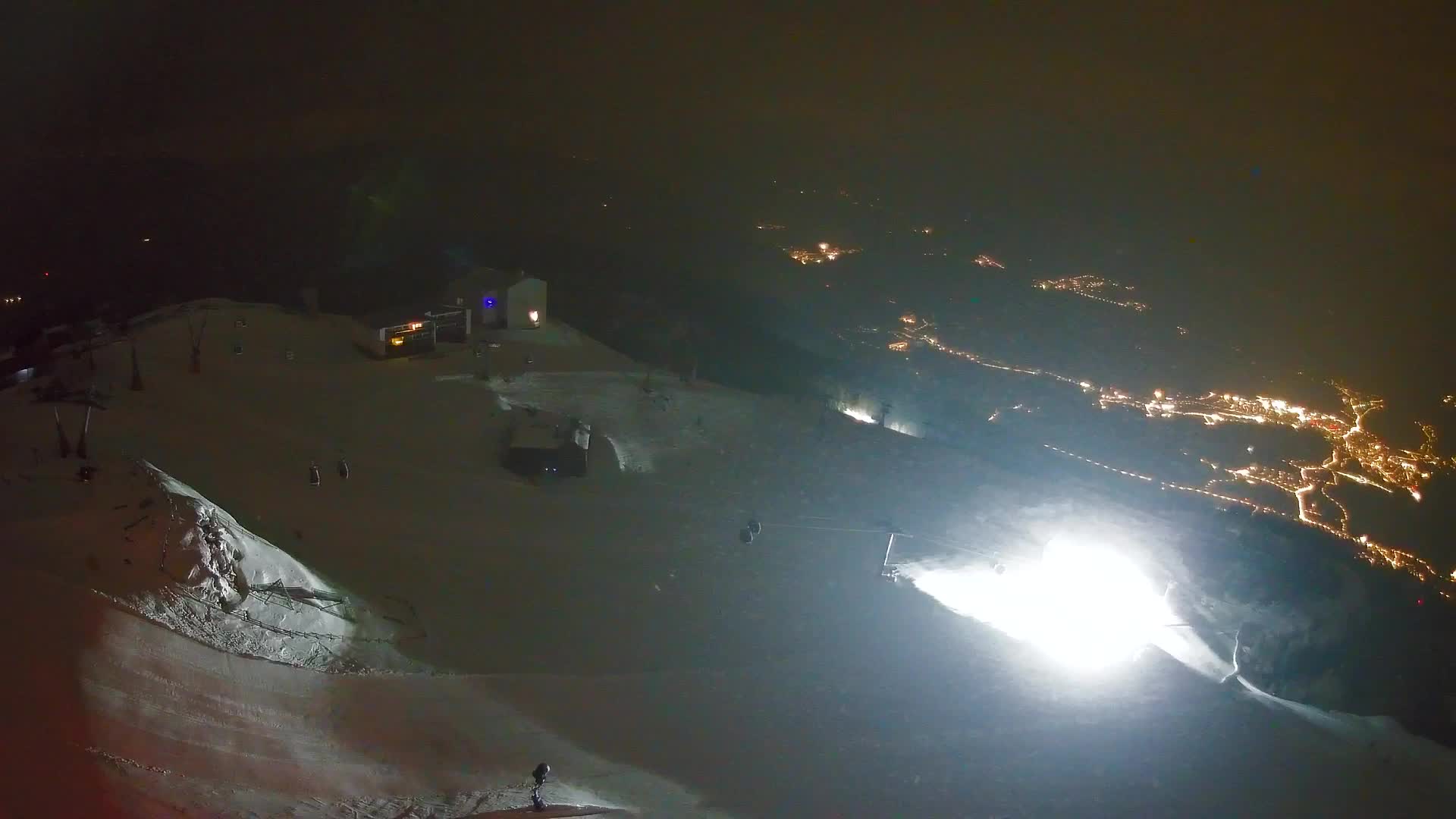 Skigebiet Kronplatz Gipfel | Blick auf Bruneck