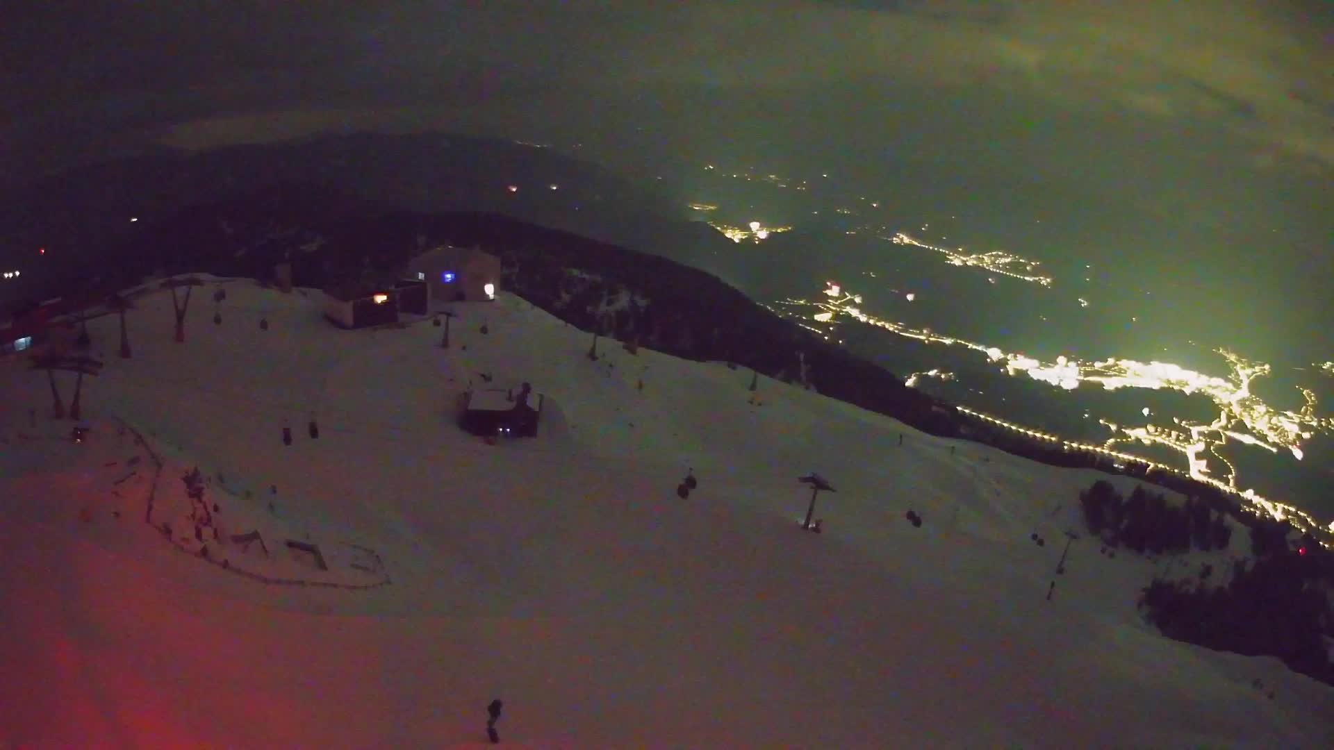 Smučišče Kronplatz – vrh | pogled na Bruneck