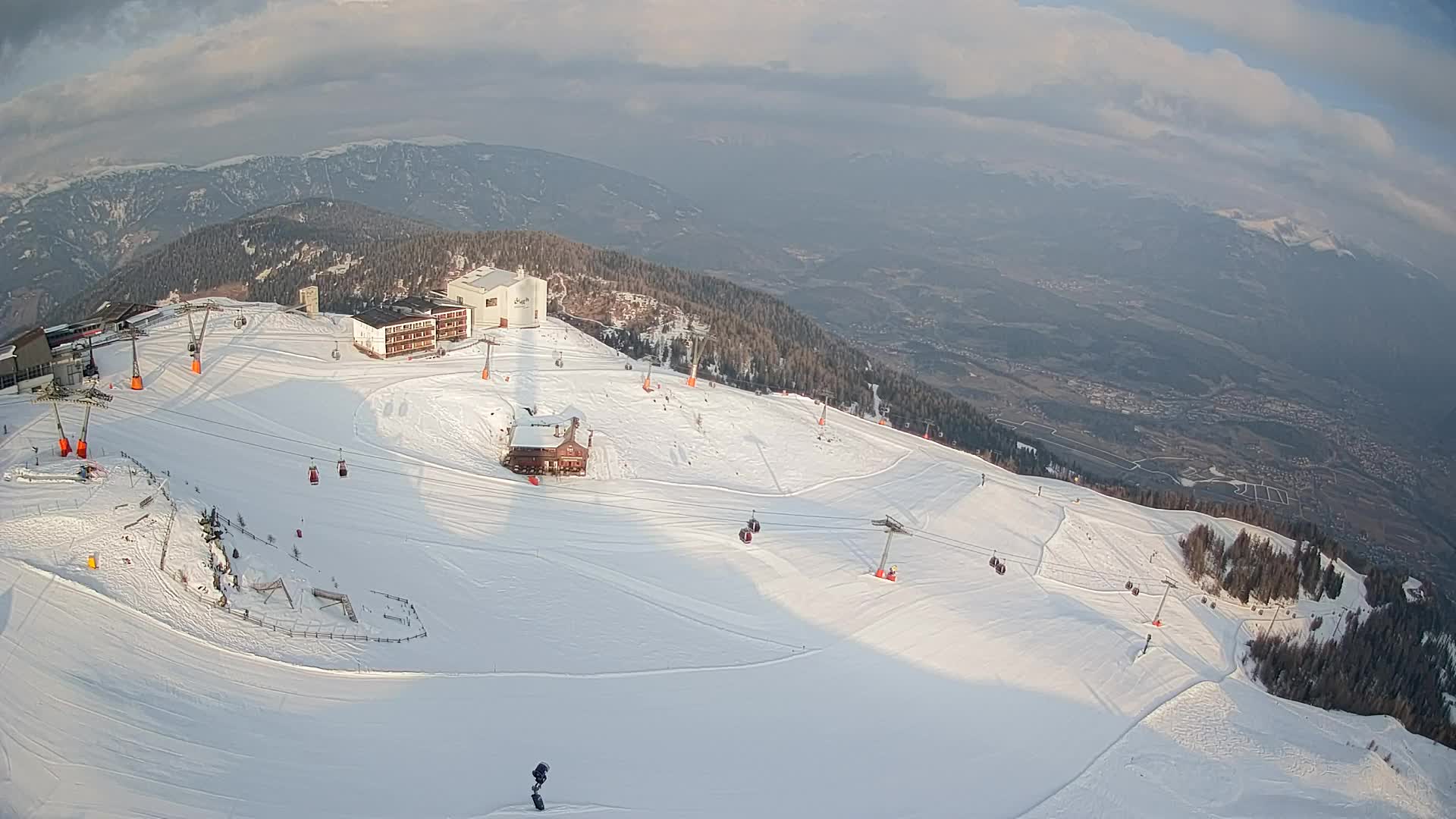 Skijalište Kronplatz – vrh | pogled na Bruneck