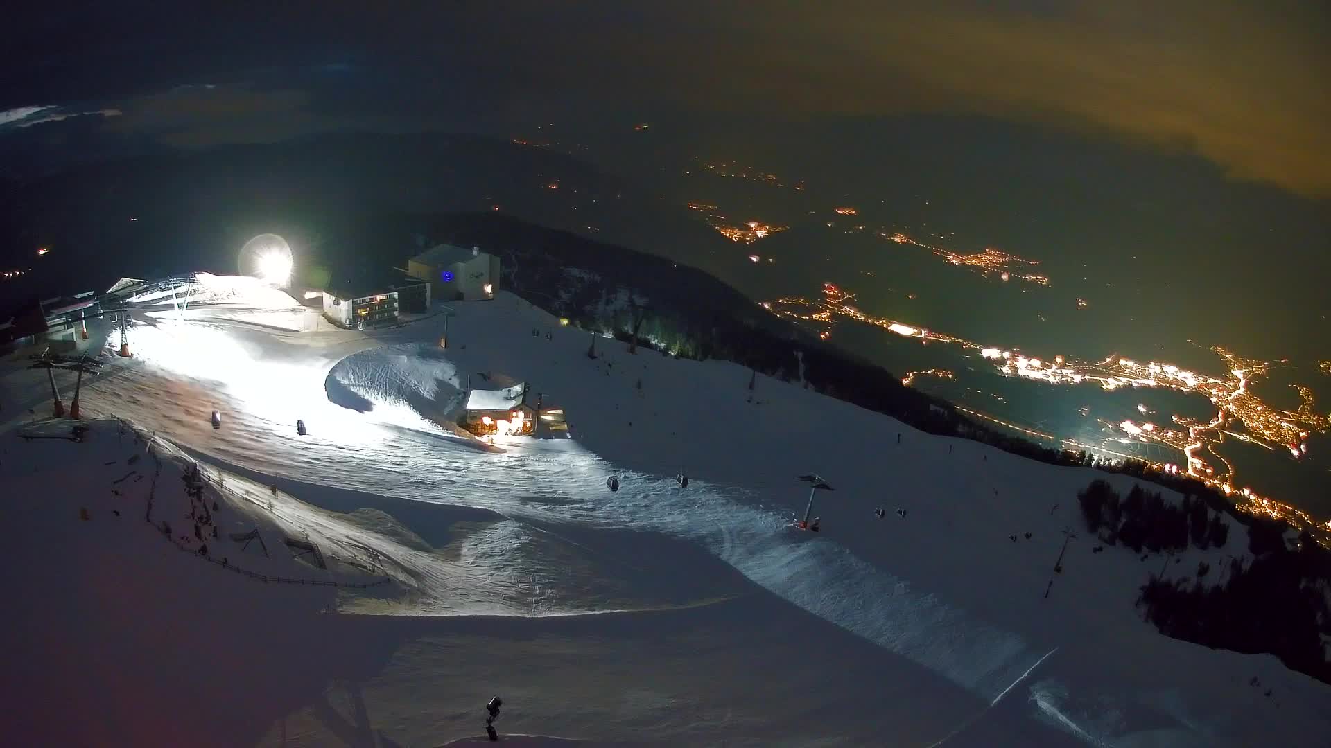 Stazione sciistica di Plan de Corones | vista su Brunico