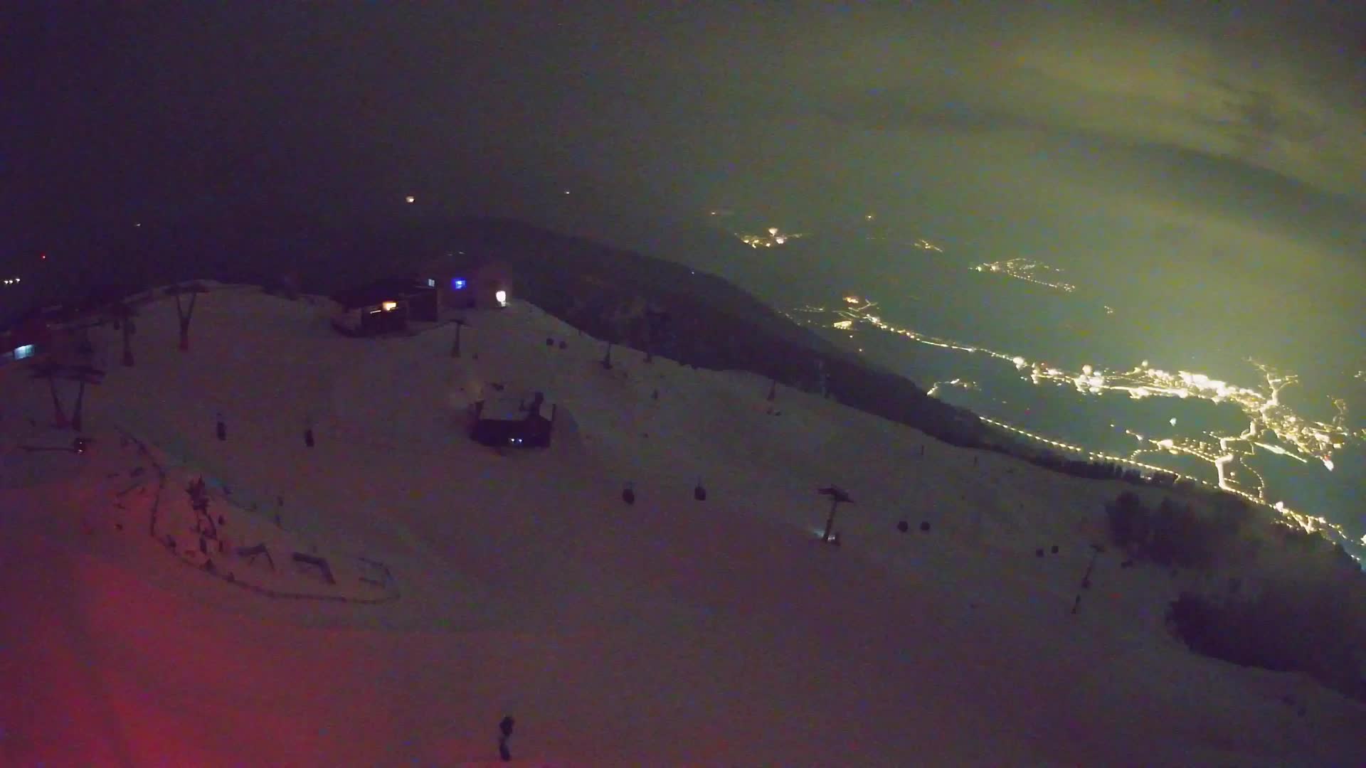Station de ski Kronplatz sommet | vue sur Brunico