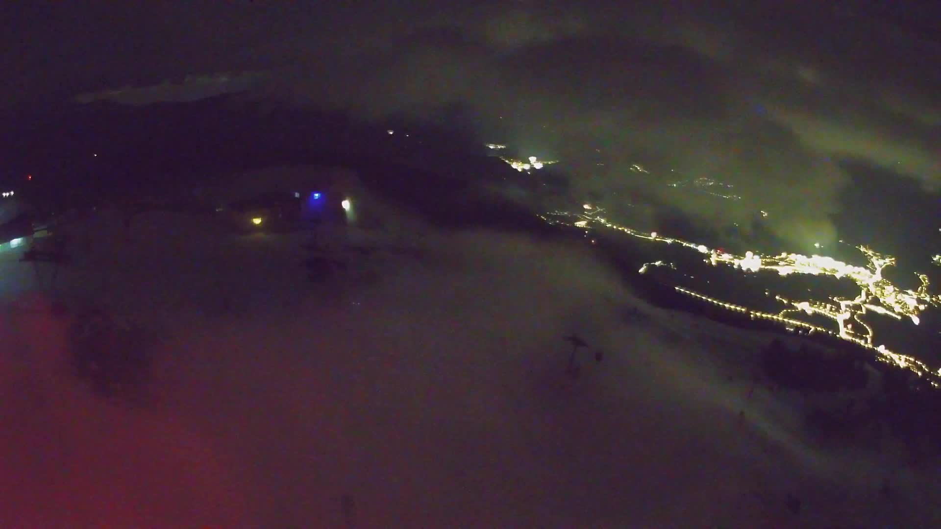 Skigebiet Kronplatz Gipfel | Blick auf Bruneck