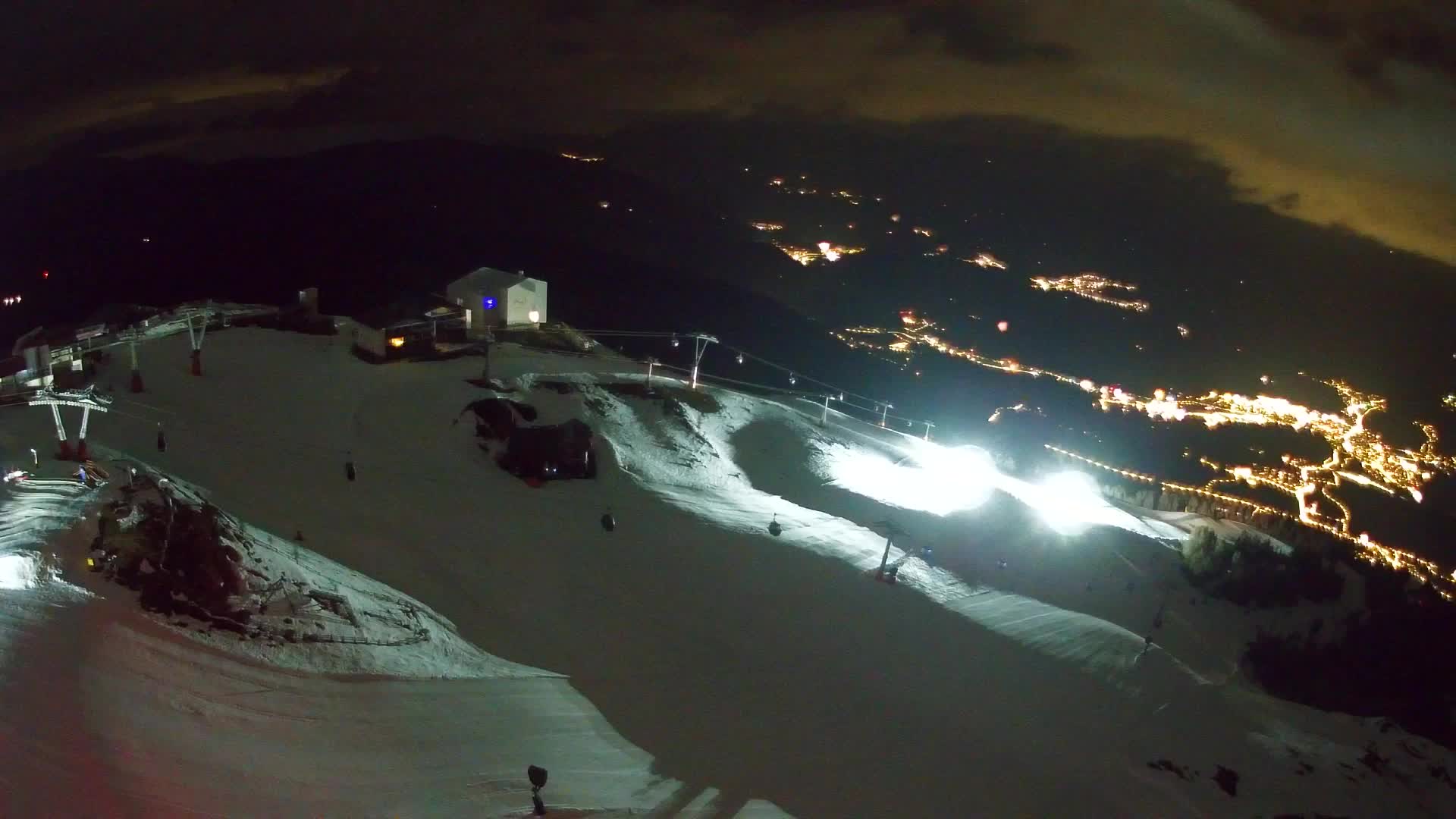 Smučišče Kronplatz – vrh | pogled na Bruneck