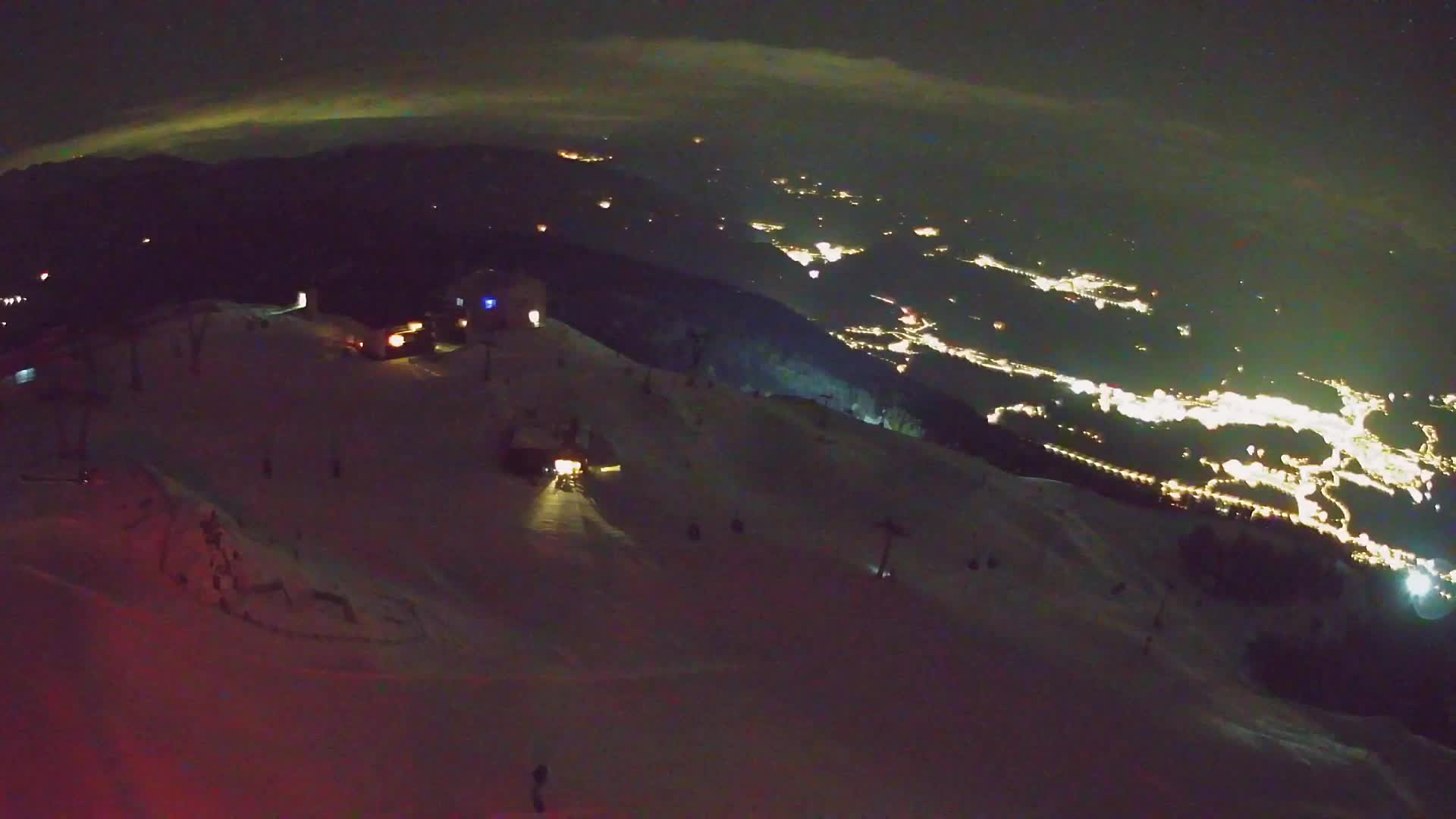 Skigebiet Kronplatz Gipfel | Blick auf Bruneck