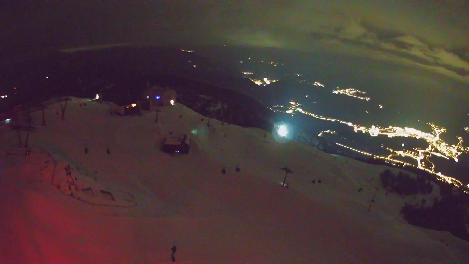 Smučišče Kronplatz – vrh | pogled na Bruneck