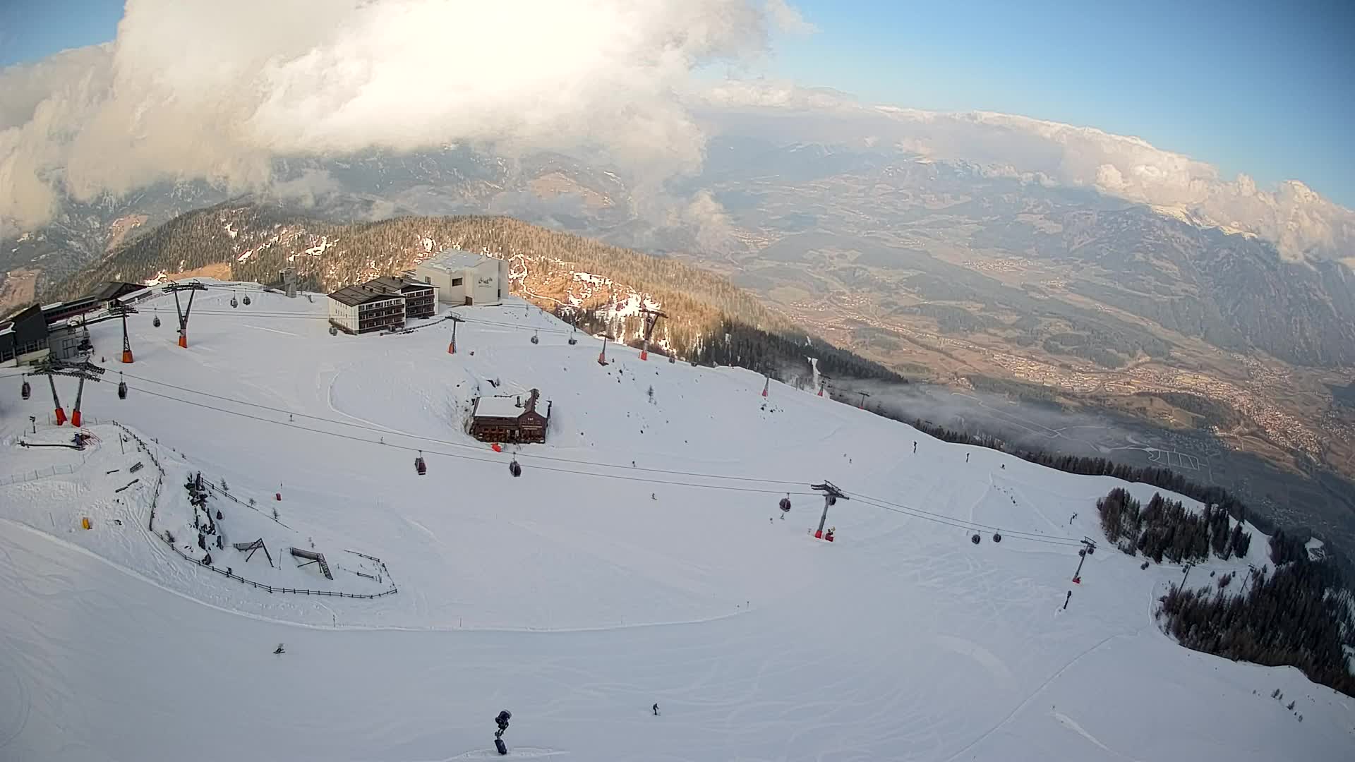 Skijalište Kronplatz – vrh | pogled na Bruneck